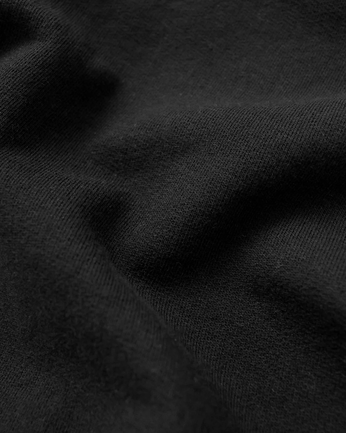 French Terry Sweatshirt Black - Unisex - Image 7