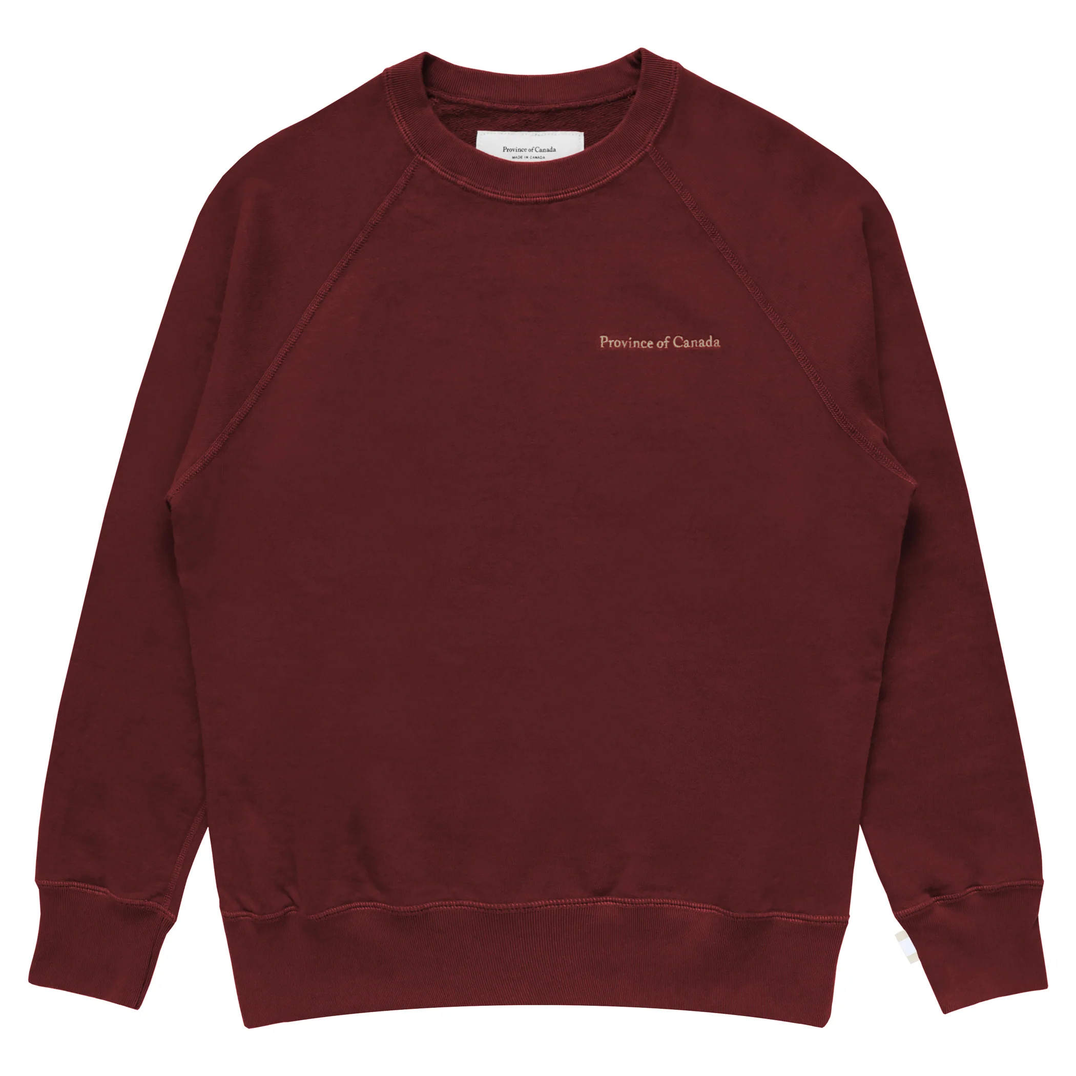 French Terry Sweatshirt Burgundy - Unisex