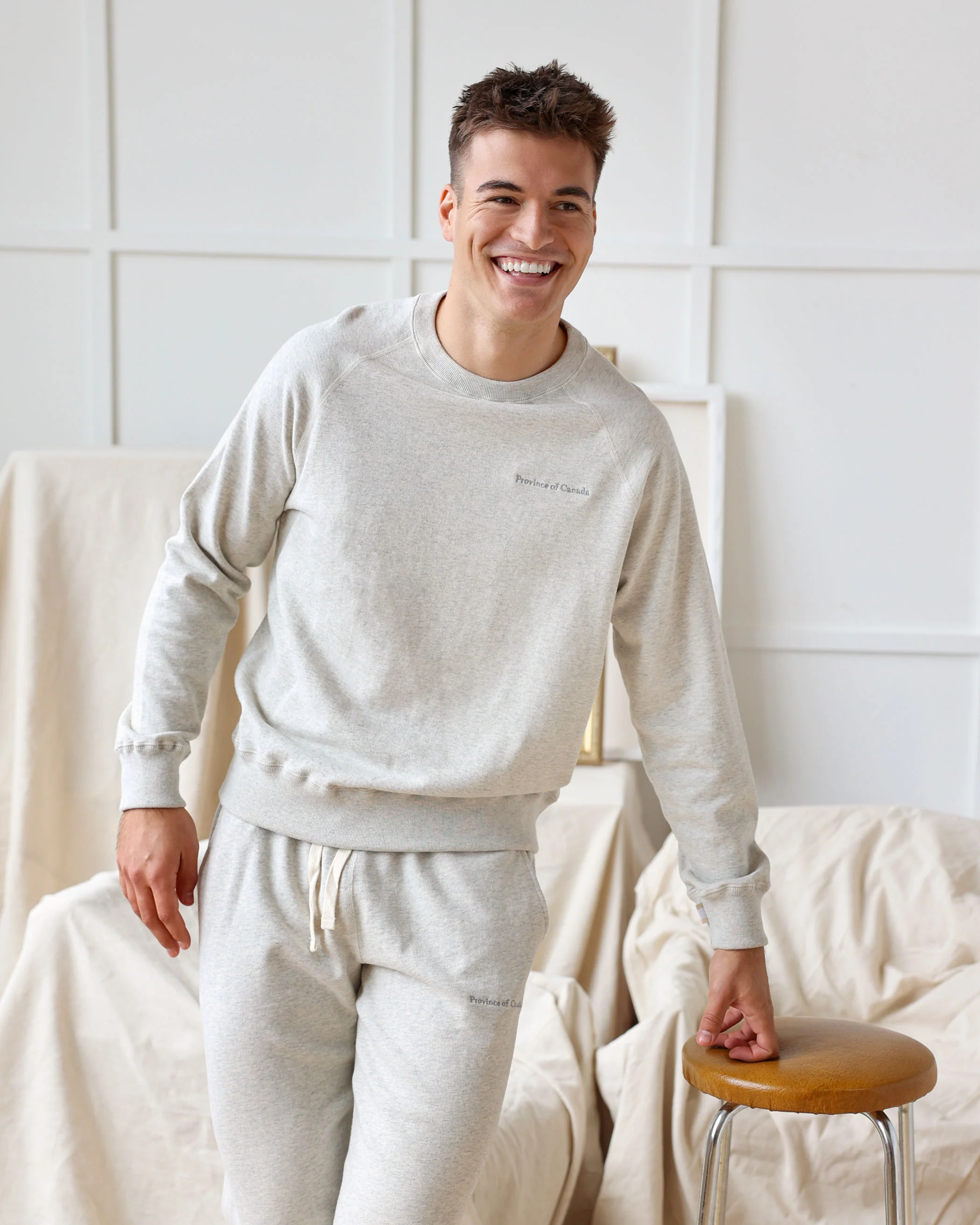 French Terry Sweatshirt Eggshell - Unisex - Image 3