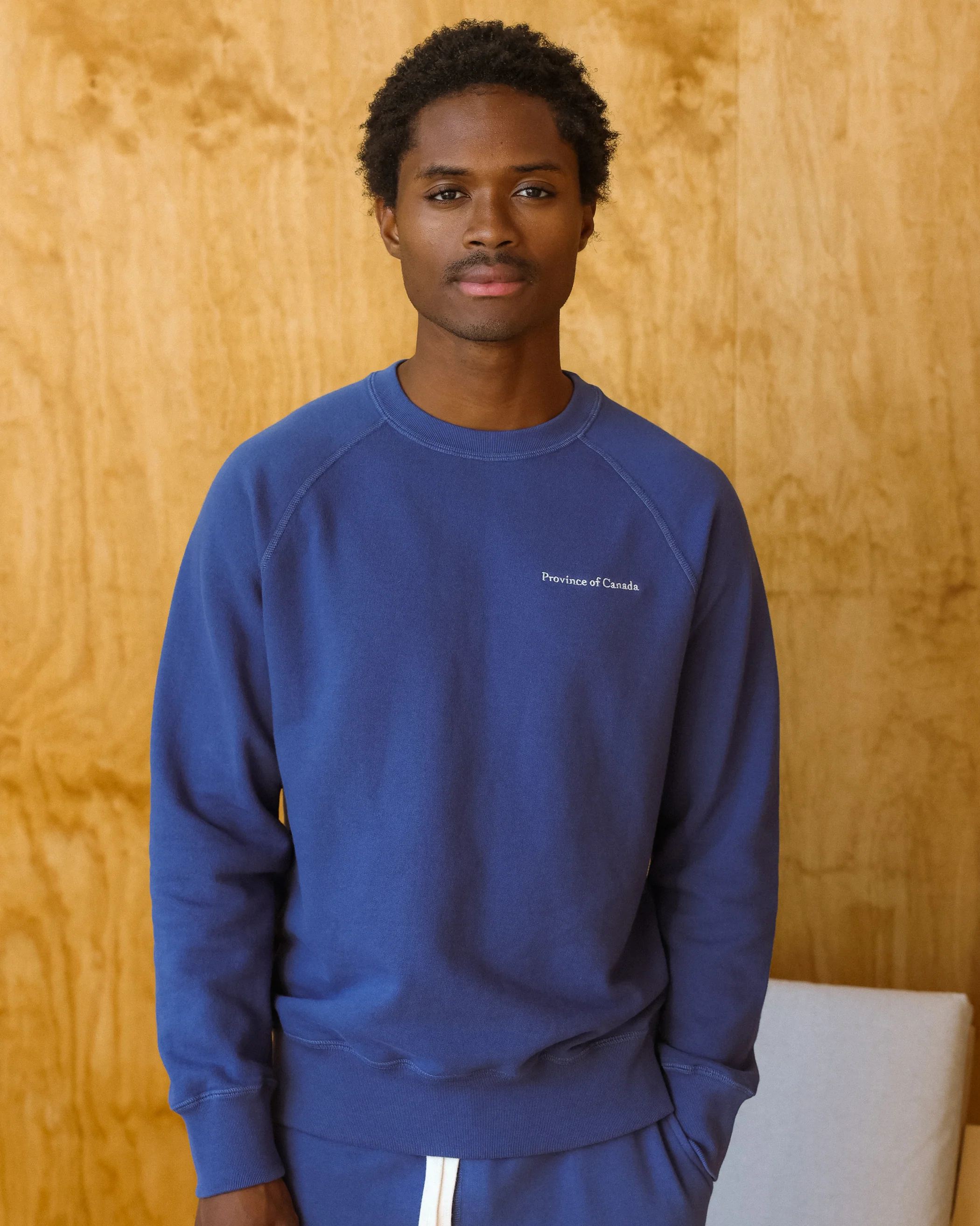 French Terry Sweatshirt French Blue- Unisex - Image 2