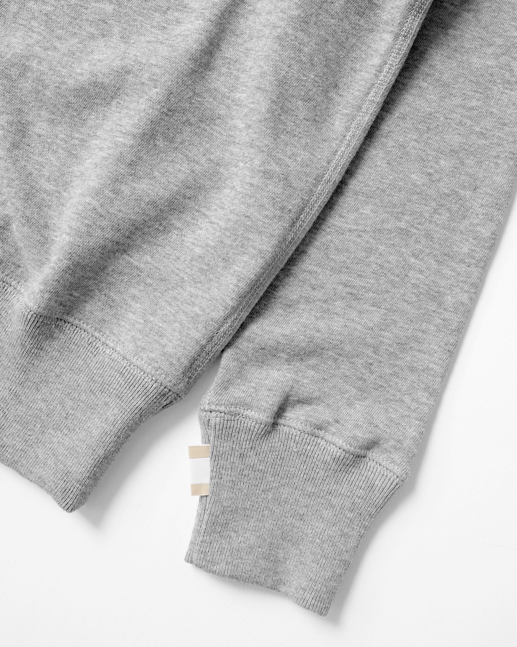French Terry Sweatshirt Heather Grey - Image 6