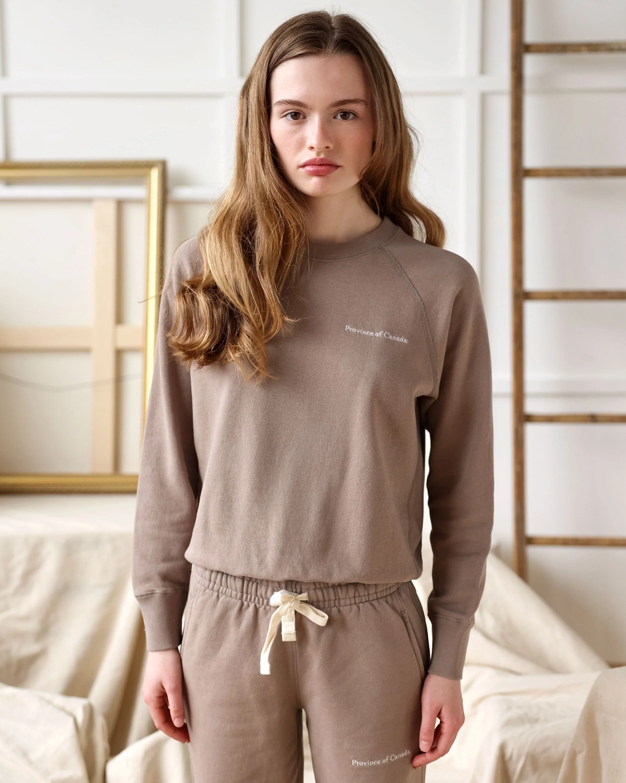 French Terry Sweatshirt Mocha - Unisex - Image 2