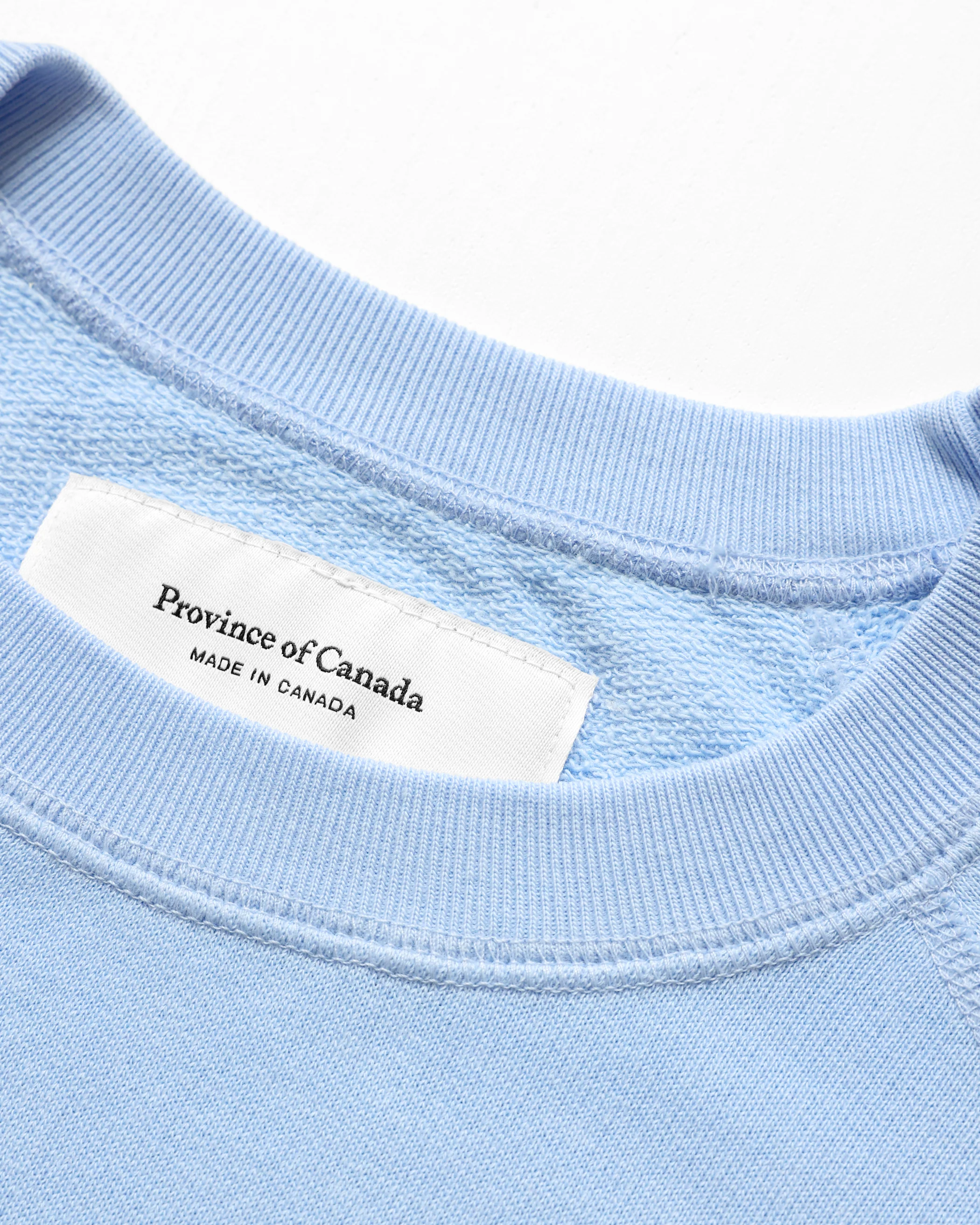 French Terry Sweatshirt Sky Blue - Unisex - Image 5