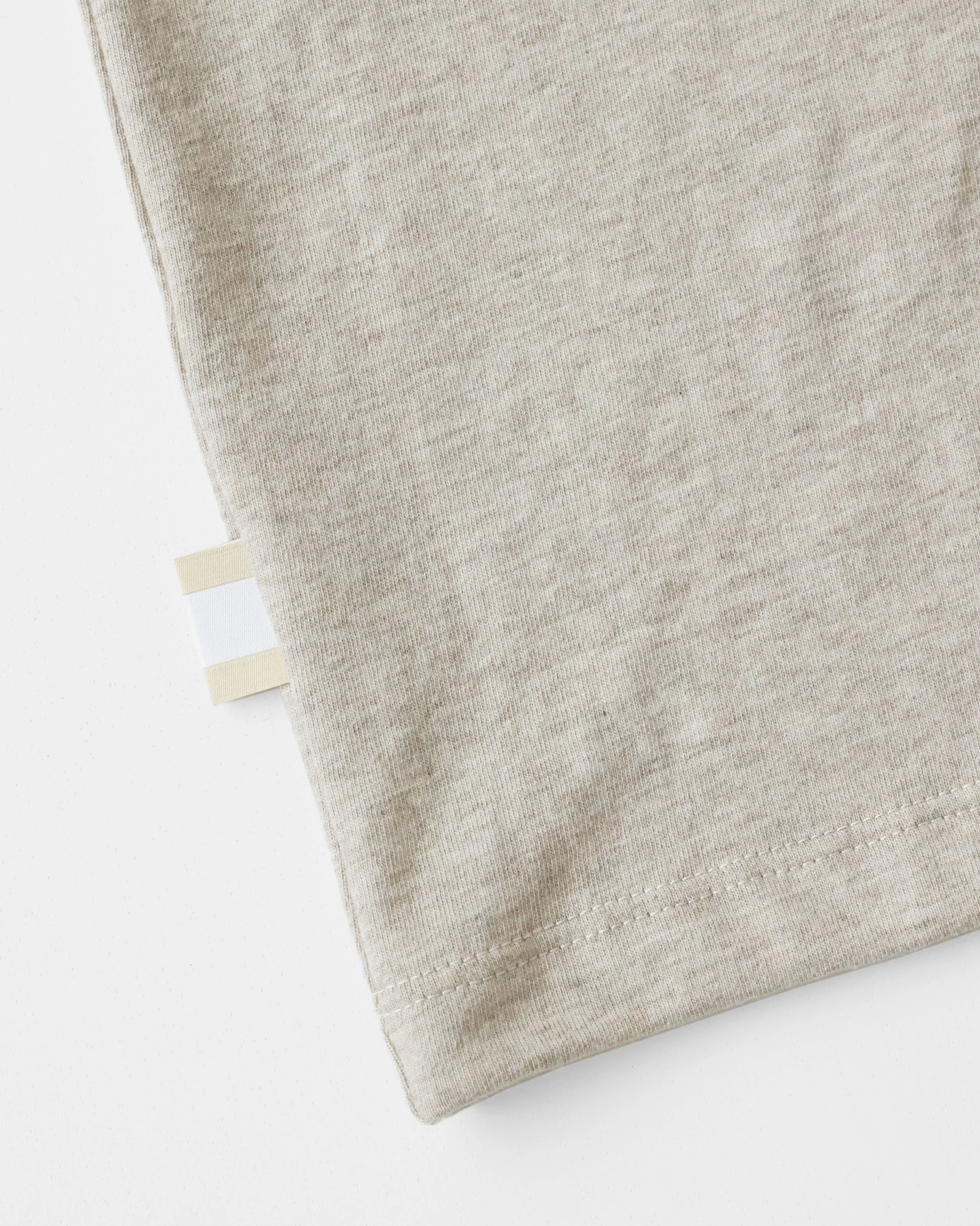 Friday V-Neck Tee Oatmeal - Image 4