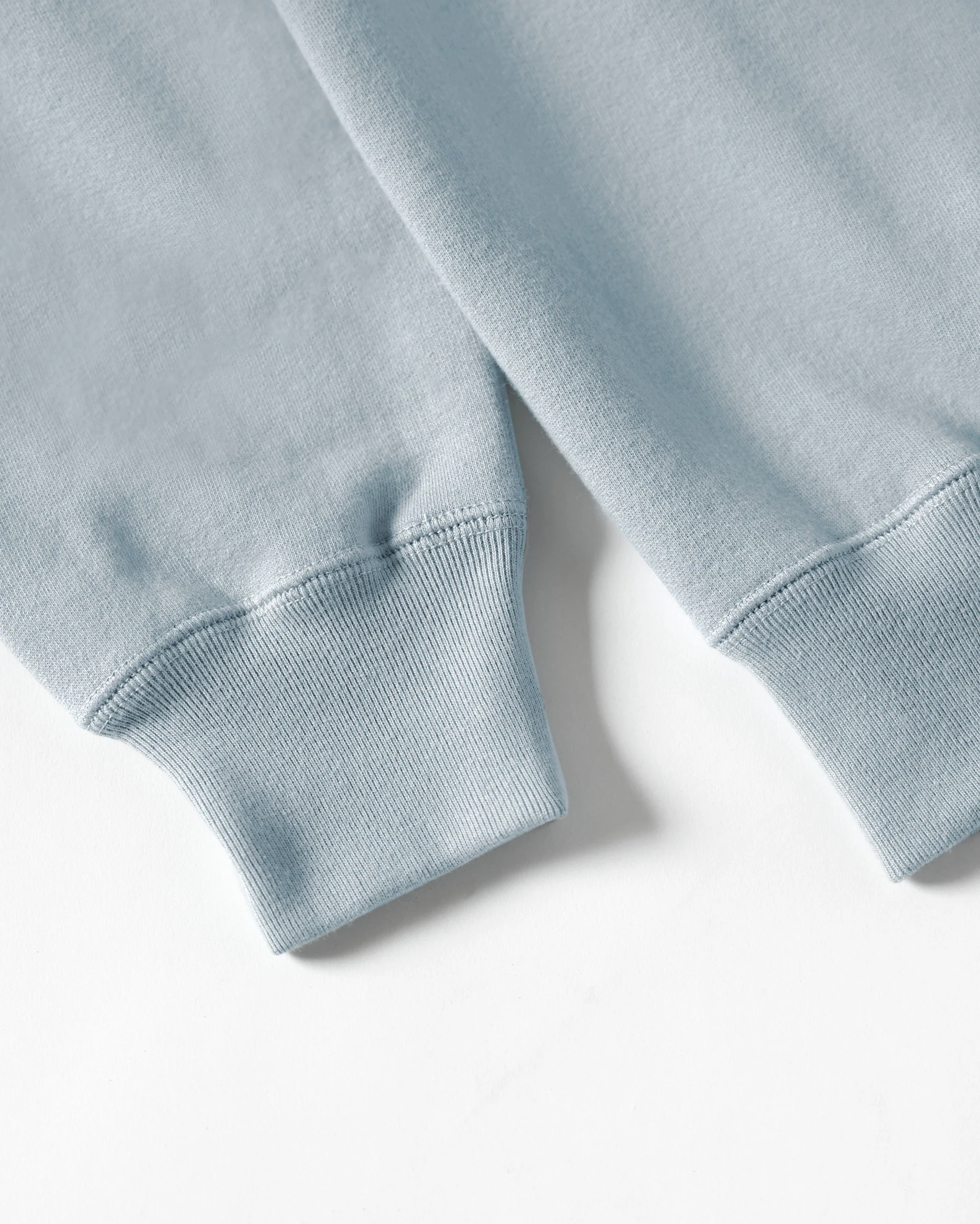 Half Zip Fleece Sweatshirt Blueish - Unisex - Image 7