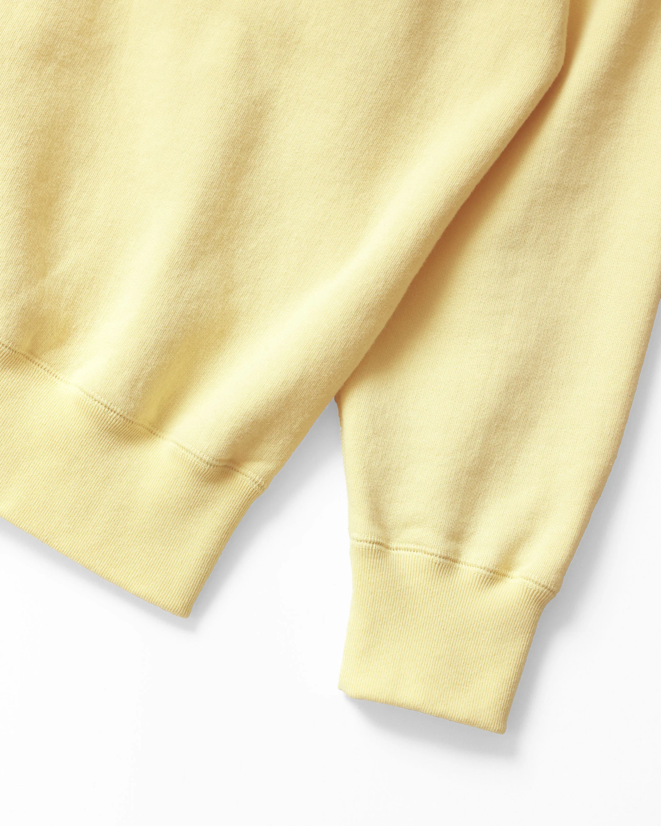 Half Zip Fleece Sweatshirt Butter - Unisex - Image 6