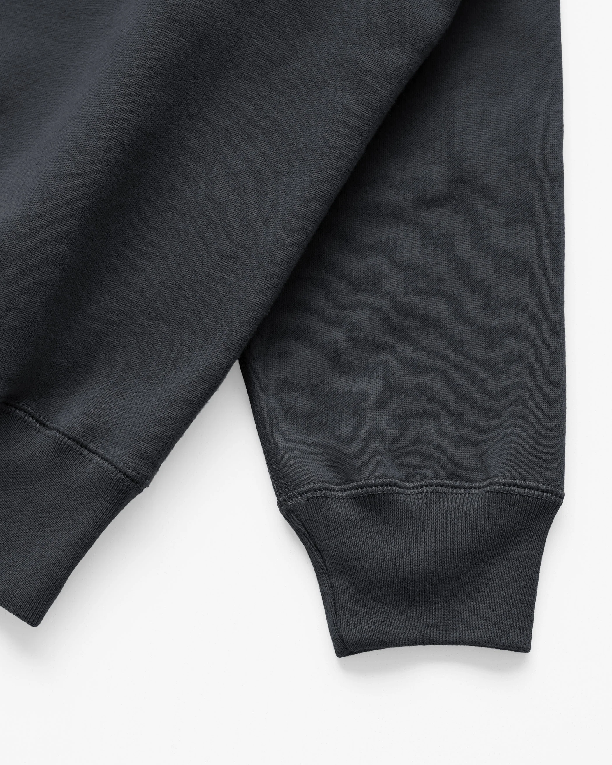 Half Zip Fleece Sweatshirt Coal - Unisex - Image 7