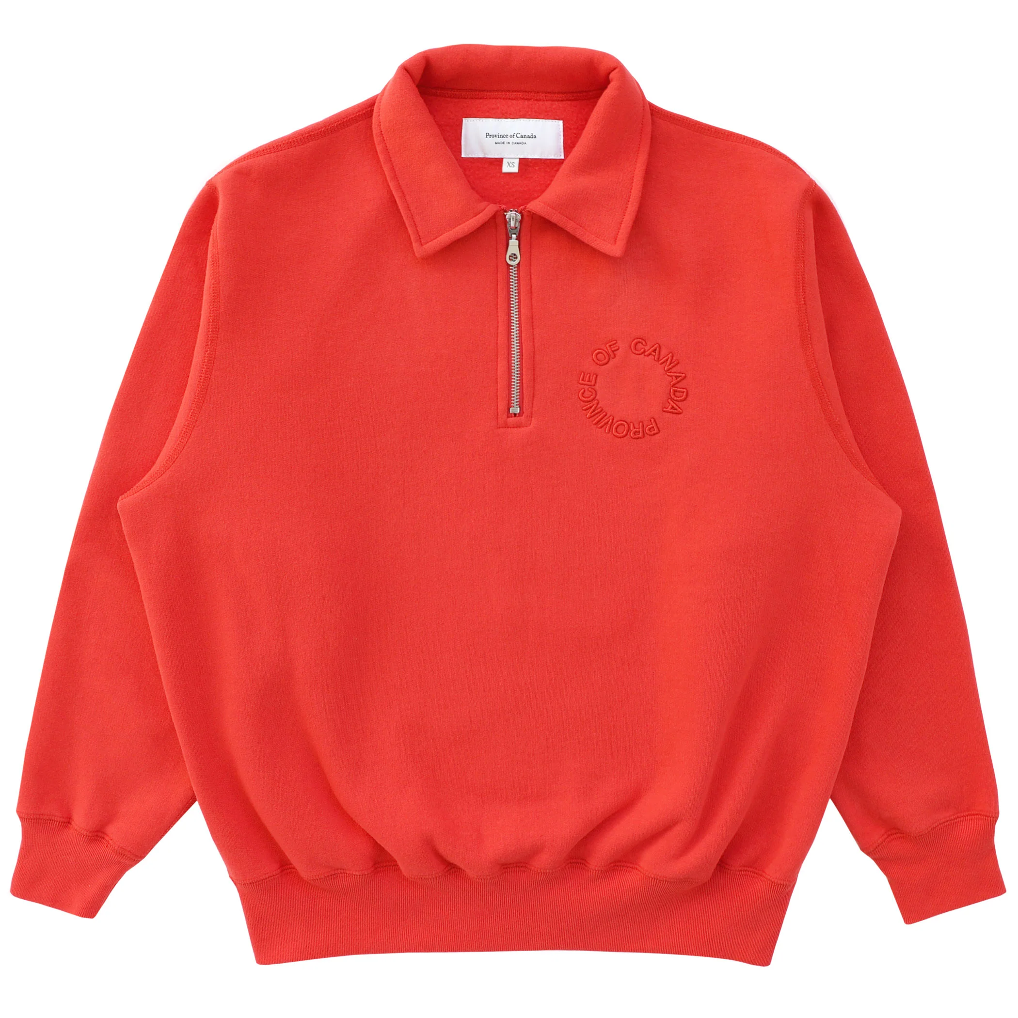 Half Zip Fleece Sweatshirt Tart - Unisex
