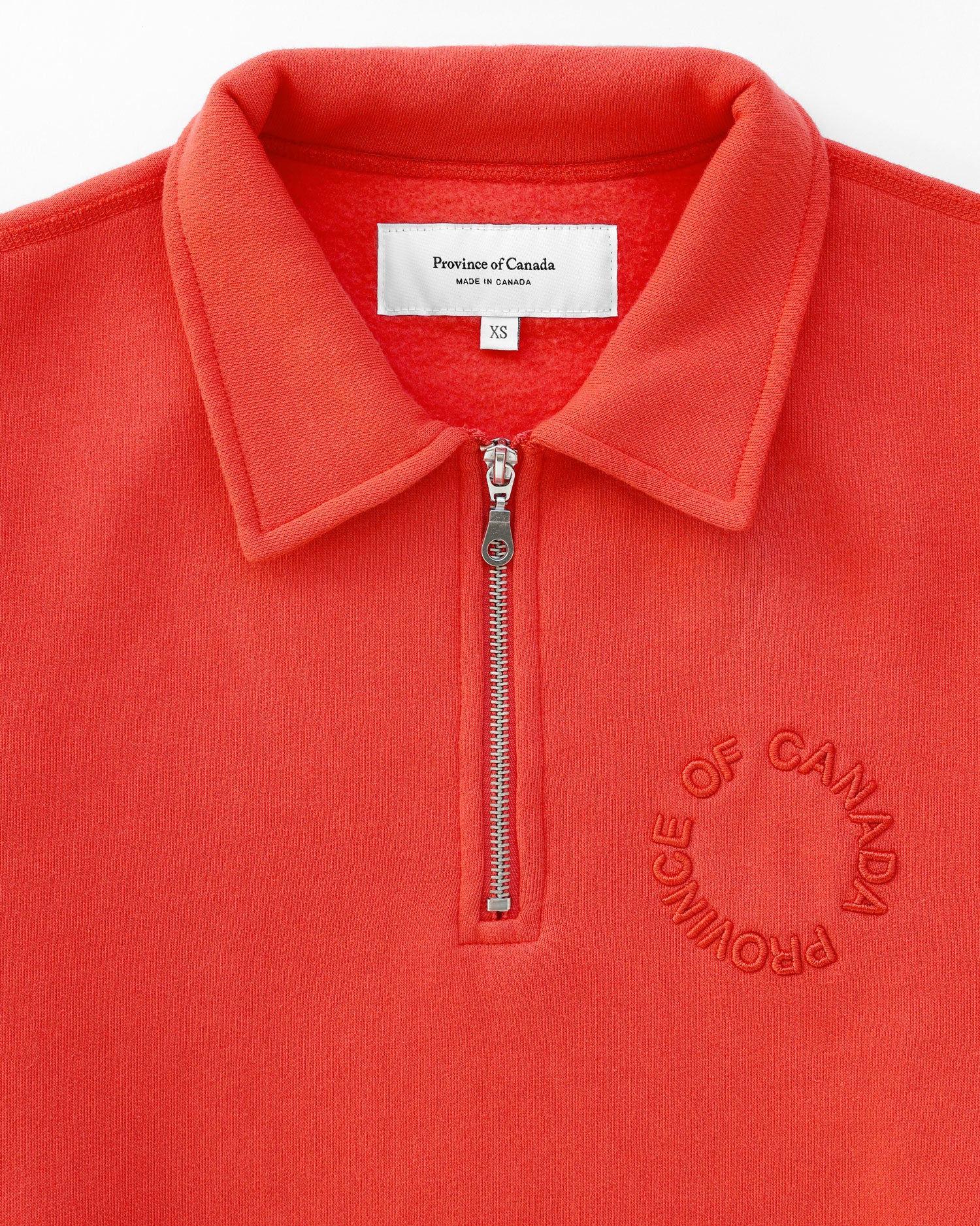 Half Zip Fleece Sweatshirt Tart - Unisex - Image 4