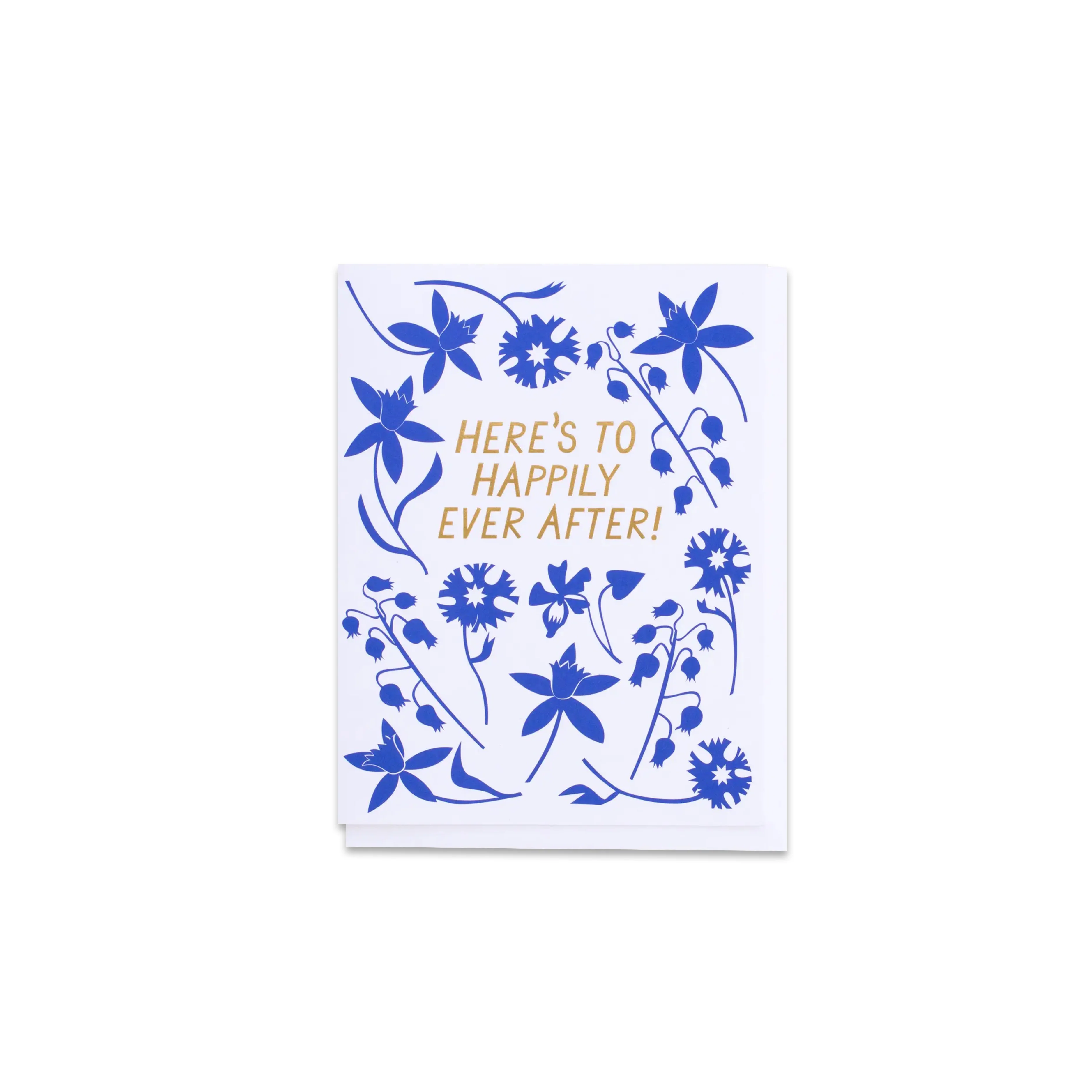 Happily Ever After Foil Greeting Card