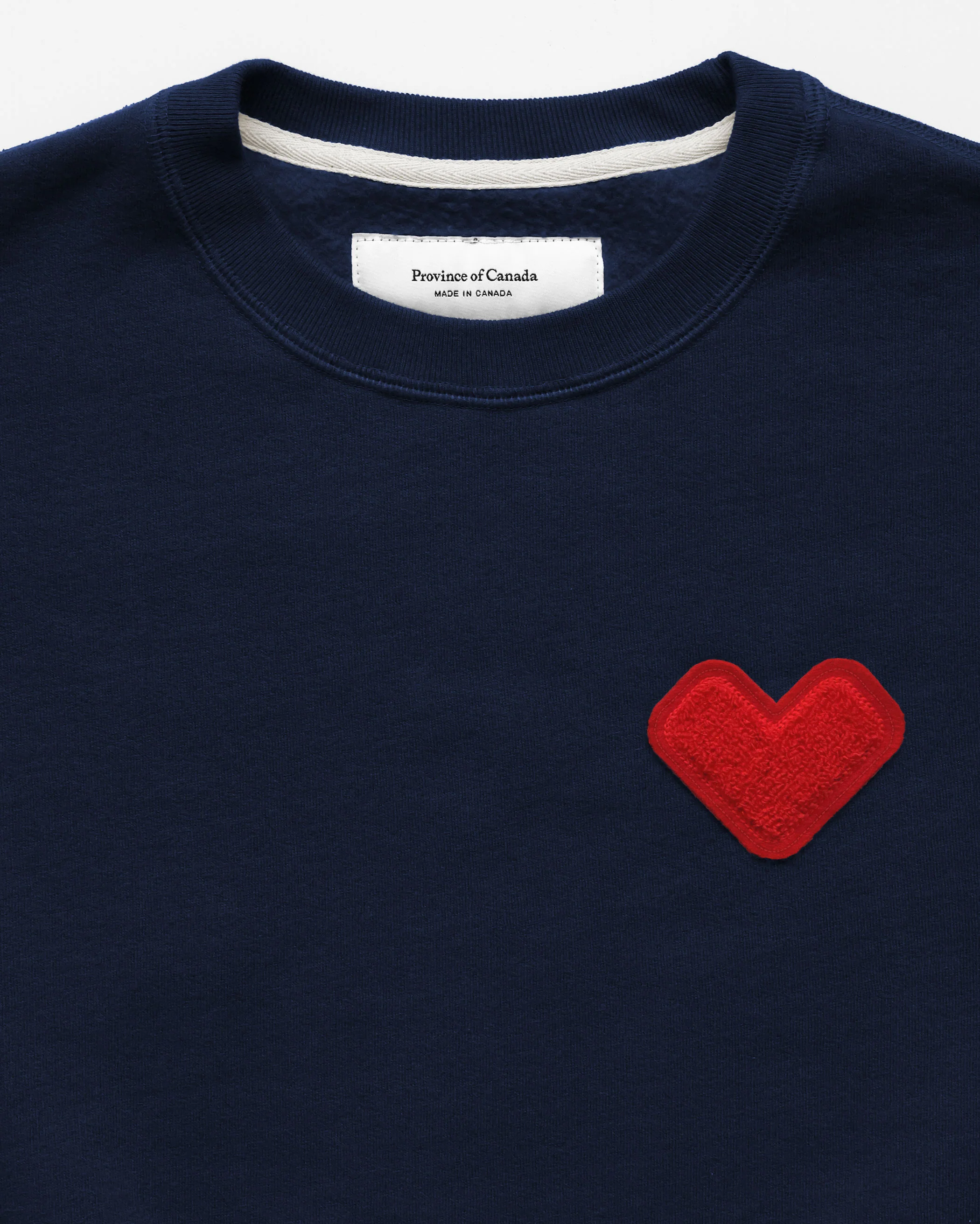 Heart Sweatshirt Navy - Unisex - Image 4