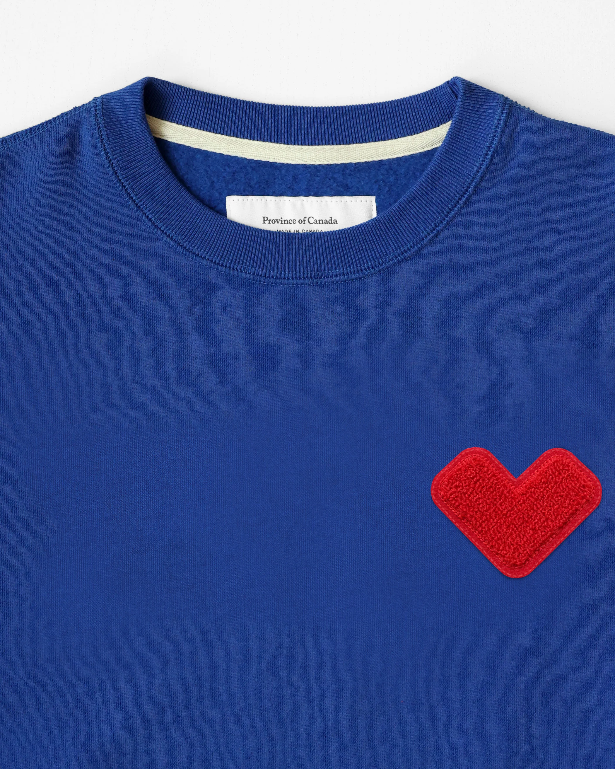 Heart Sweatshirt Royal - Unisex - Image 3