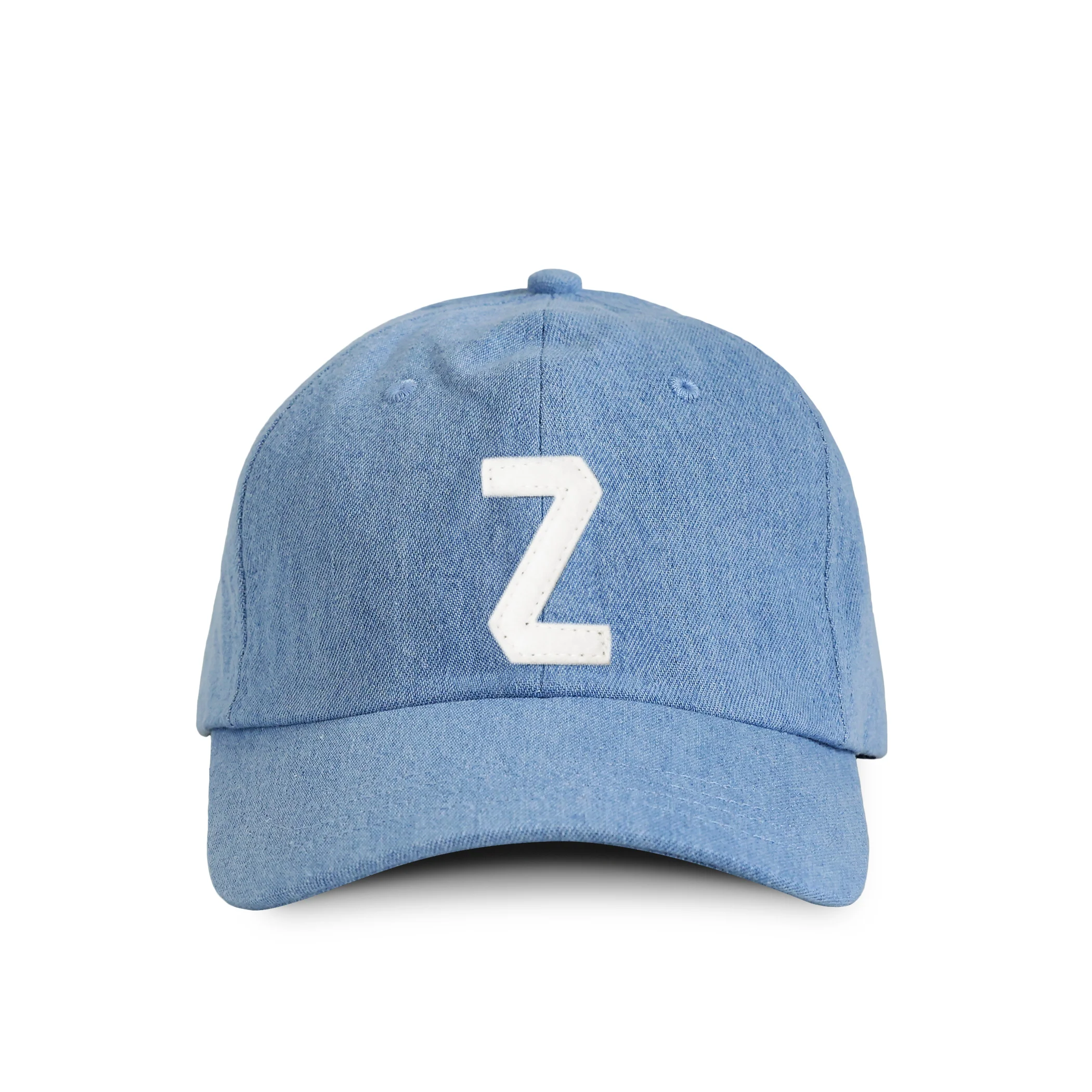Letter Z Baseball Hat Denim