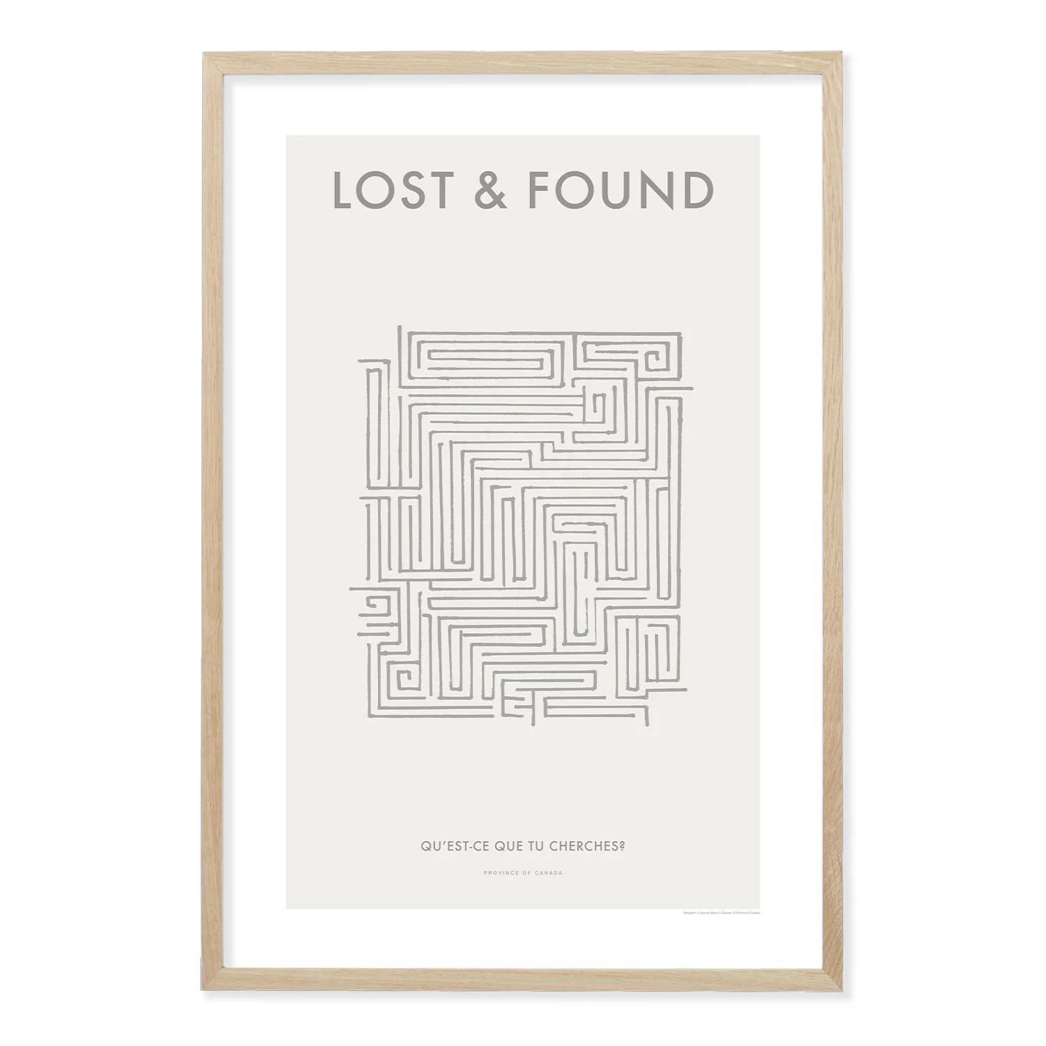 Lost and Found Print