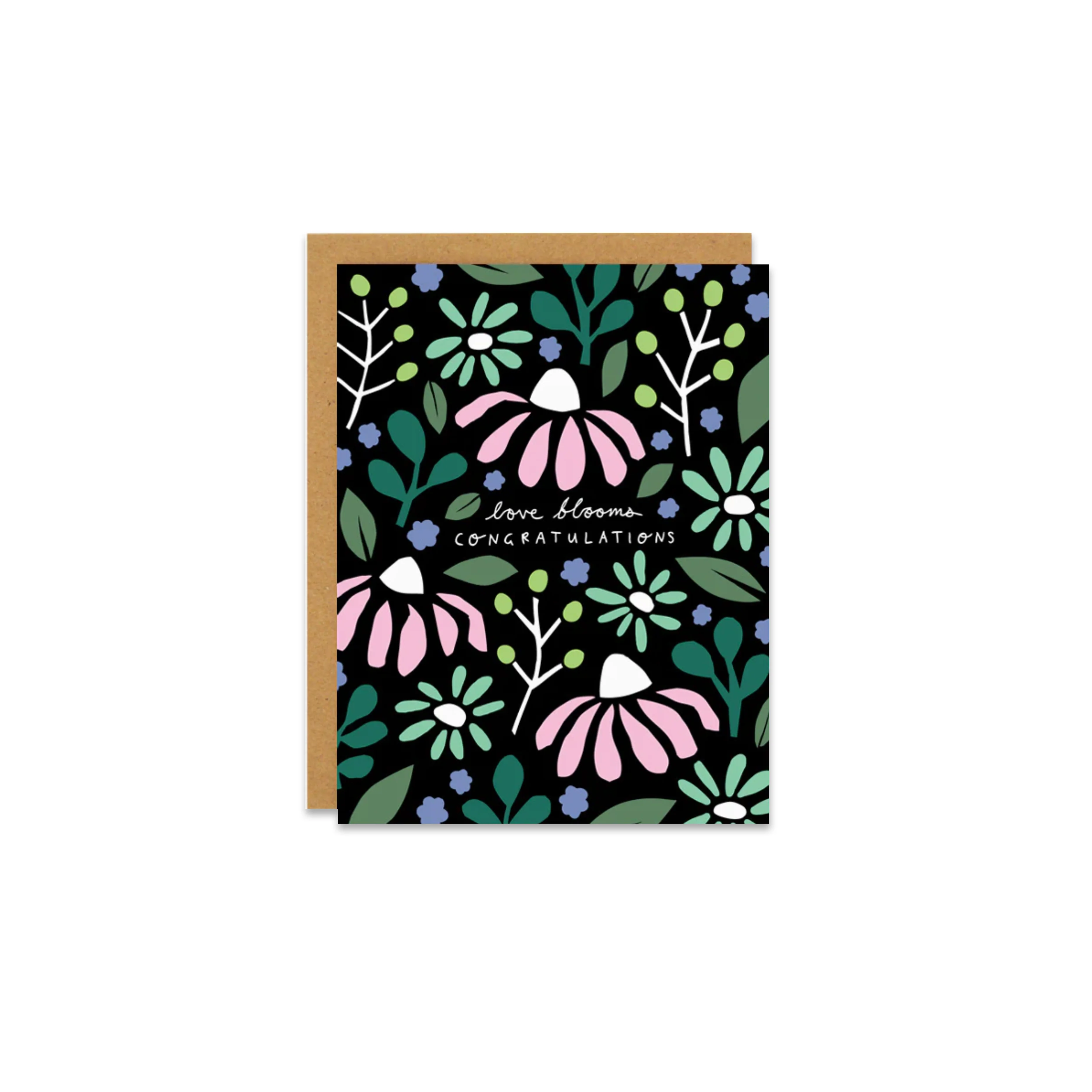 Love Blooms Greeting Card