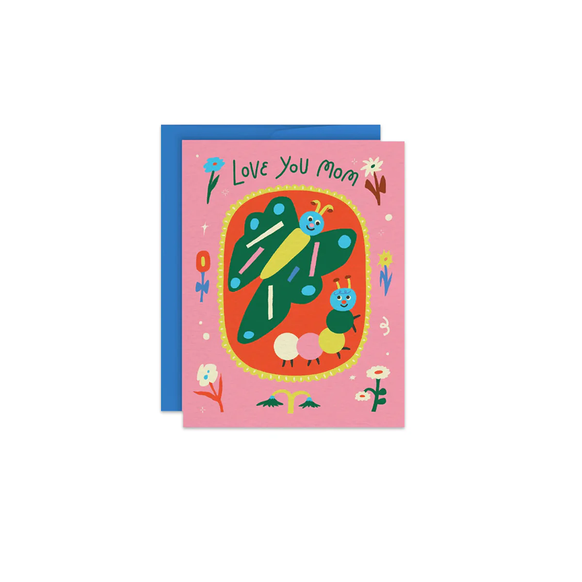 Love You Mom Greeting Card