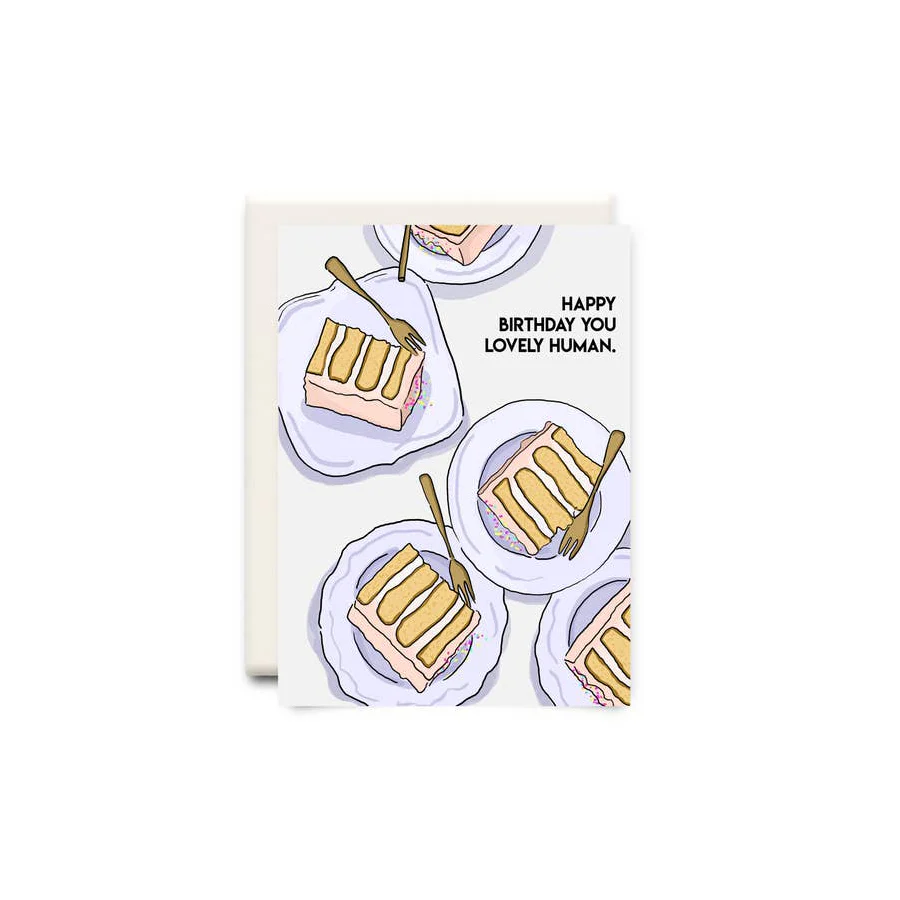 Lovely Human Greeting Card