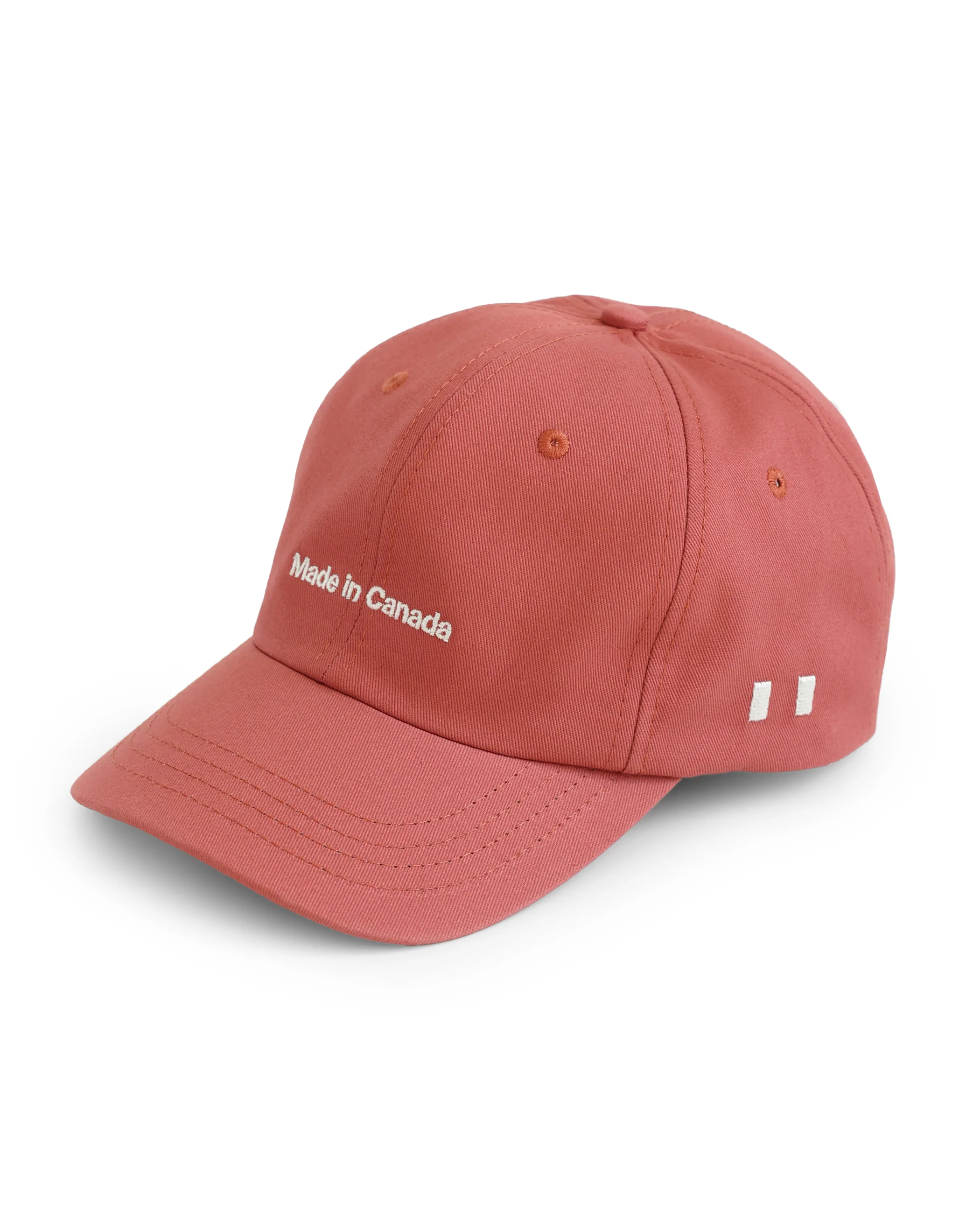 Made in Canada Baseball Hat Faded Red - Image 3