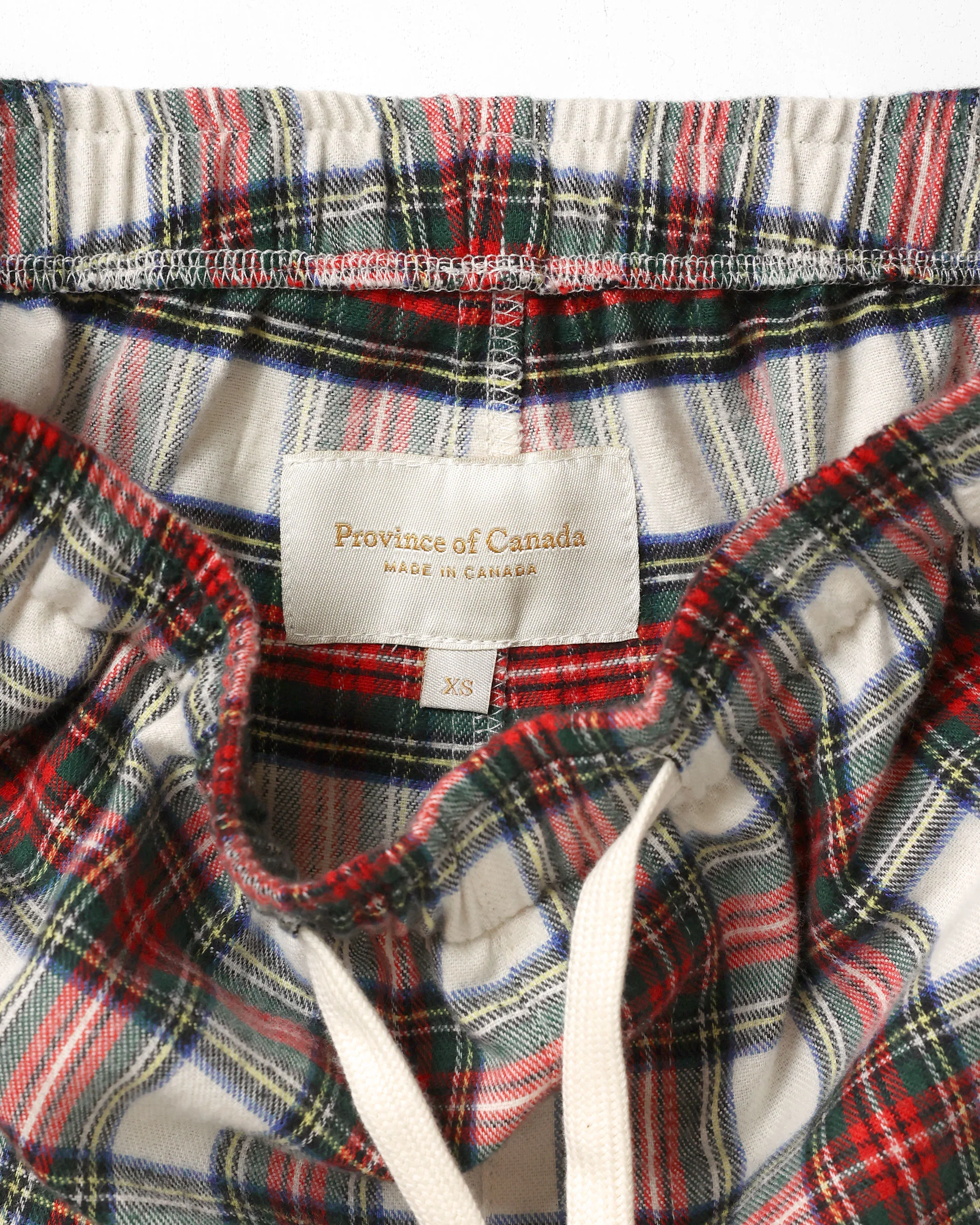 Marley Plaid Flannel Pyjama Short - Womens - Image 3