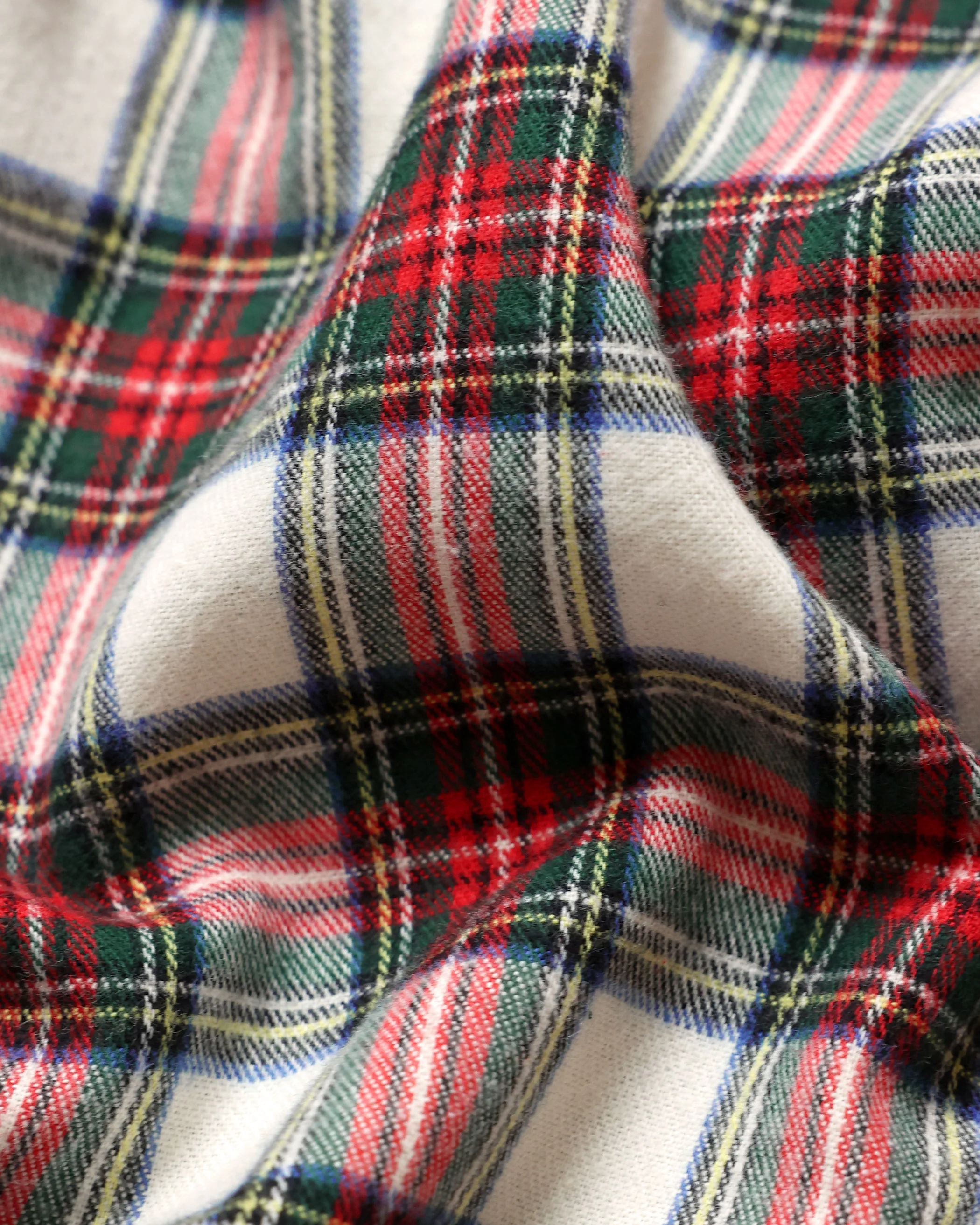 Marley Plaid Flannel Pyjama Short - Womens - Image 4