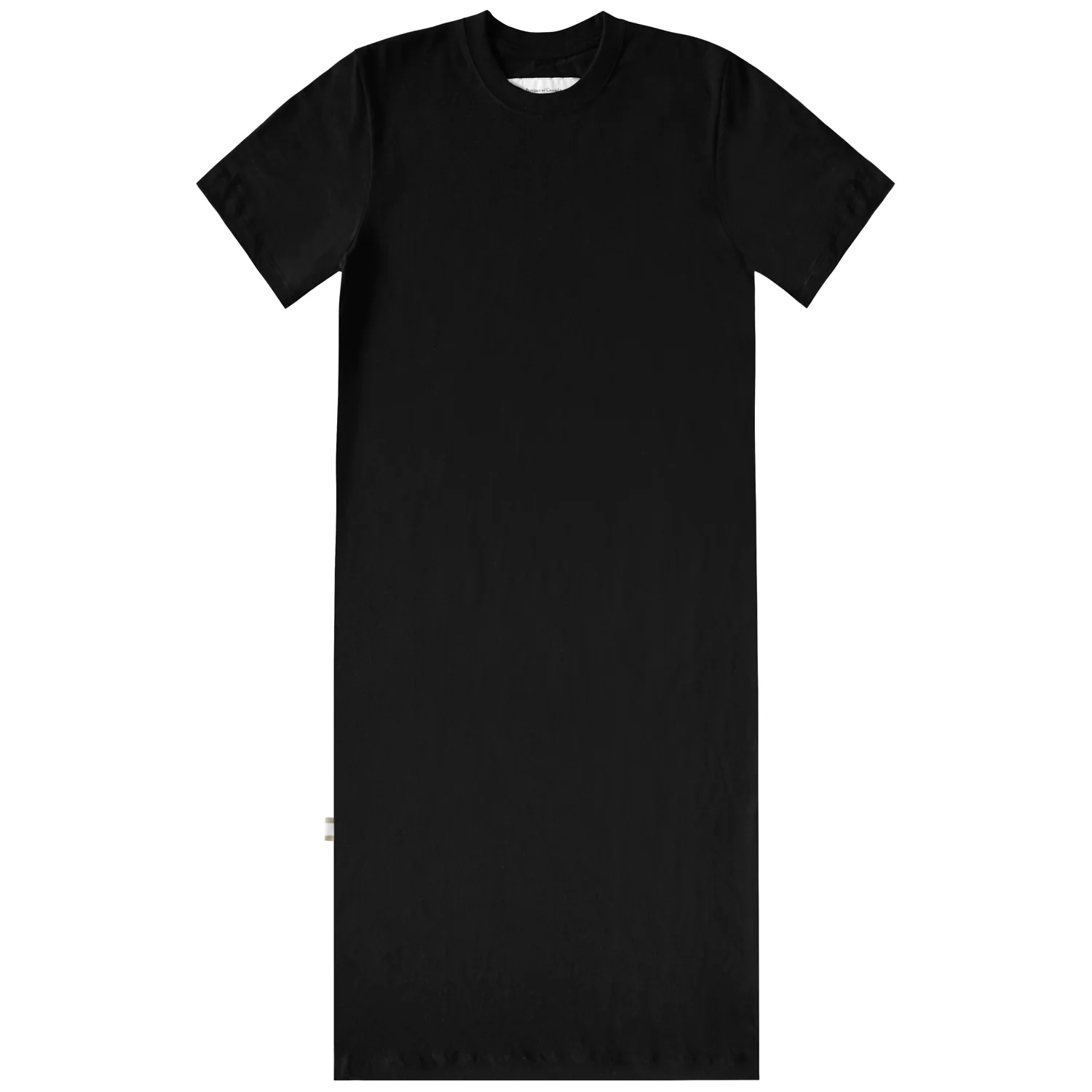 Midi T-Shirt Dress Black