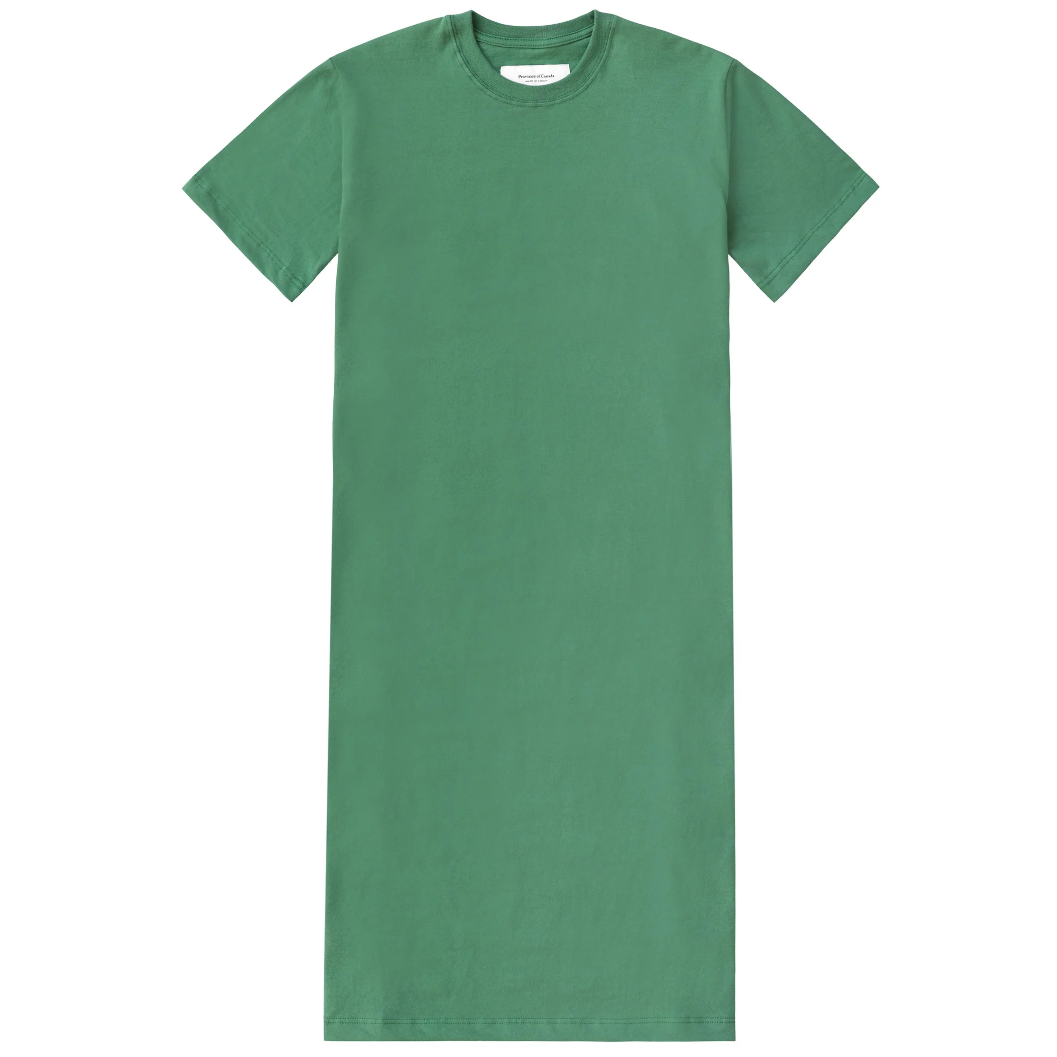 Midi T-Shirt Dress Green