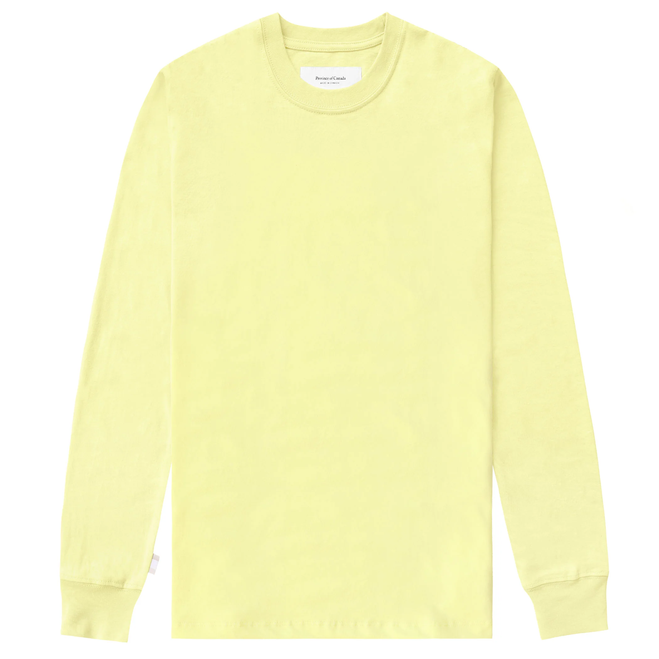 Monday Long Sleeve Tee Lemon - Unisex