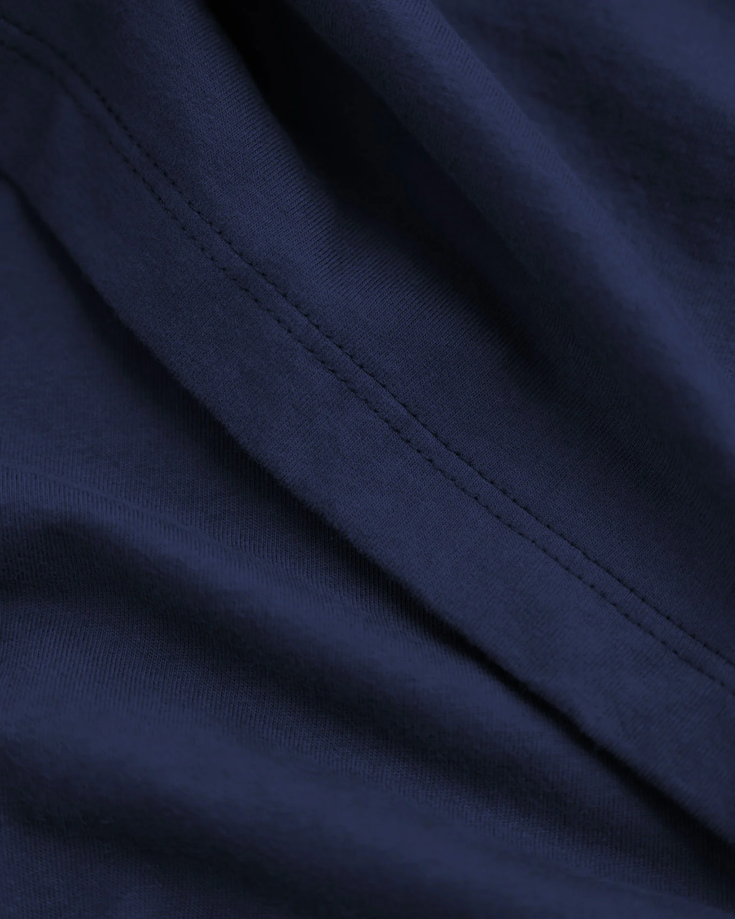 Monday Long Sleeve Tee Navy - Unisex - Image 7