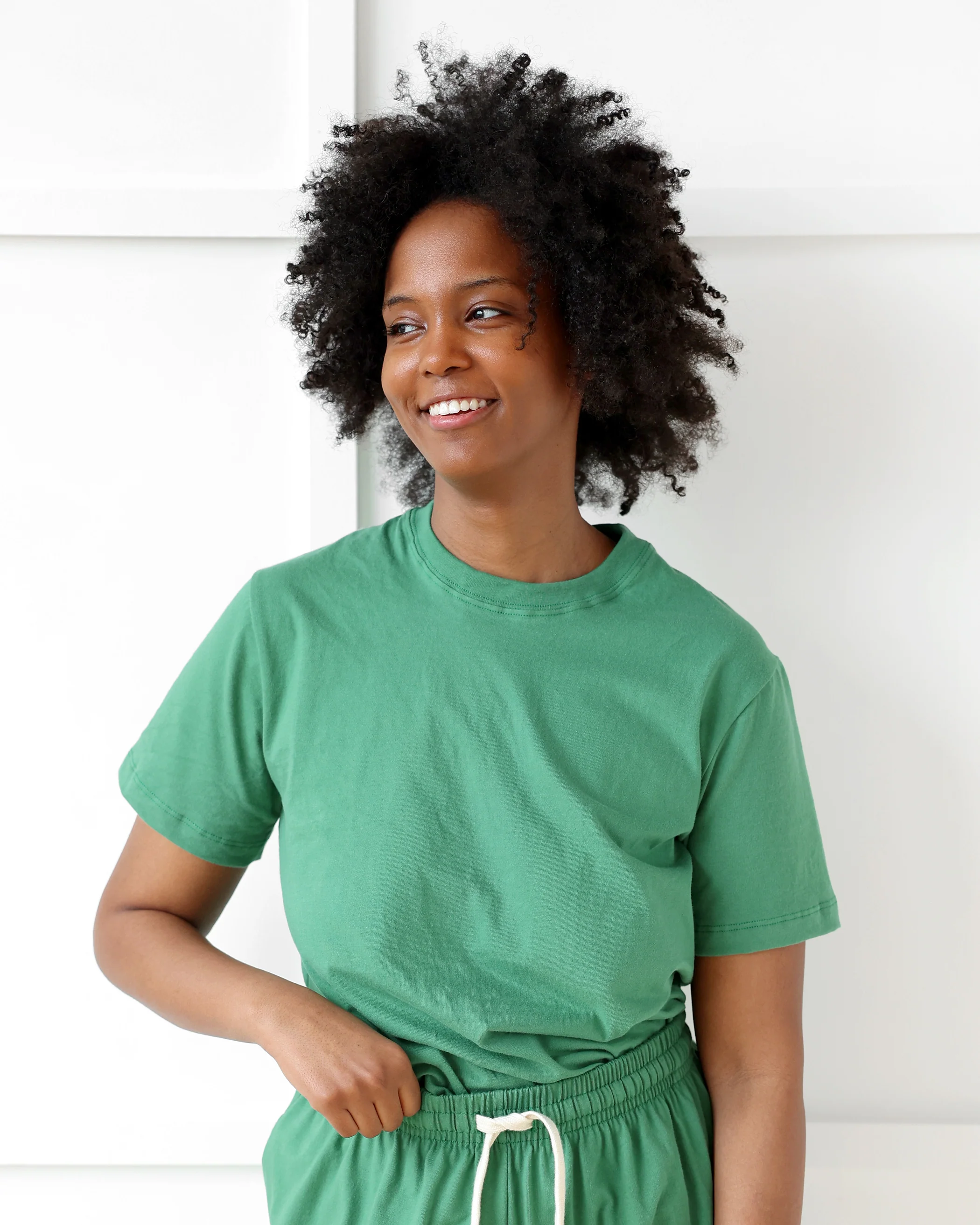 Monday Tee Green - Unisex - Image 3
