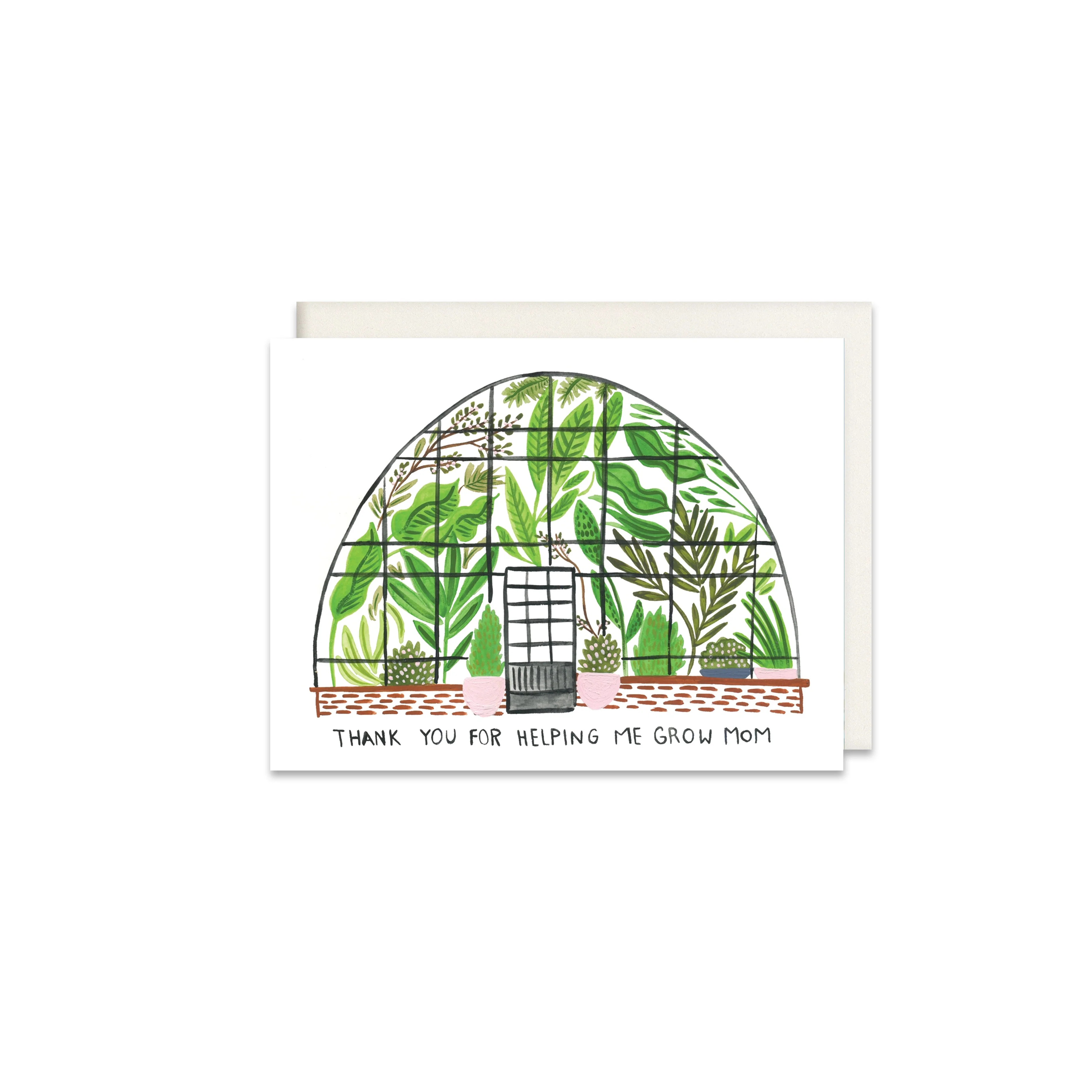 Mother's Day Greenhouse Greeting Card