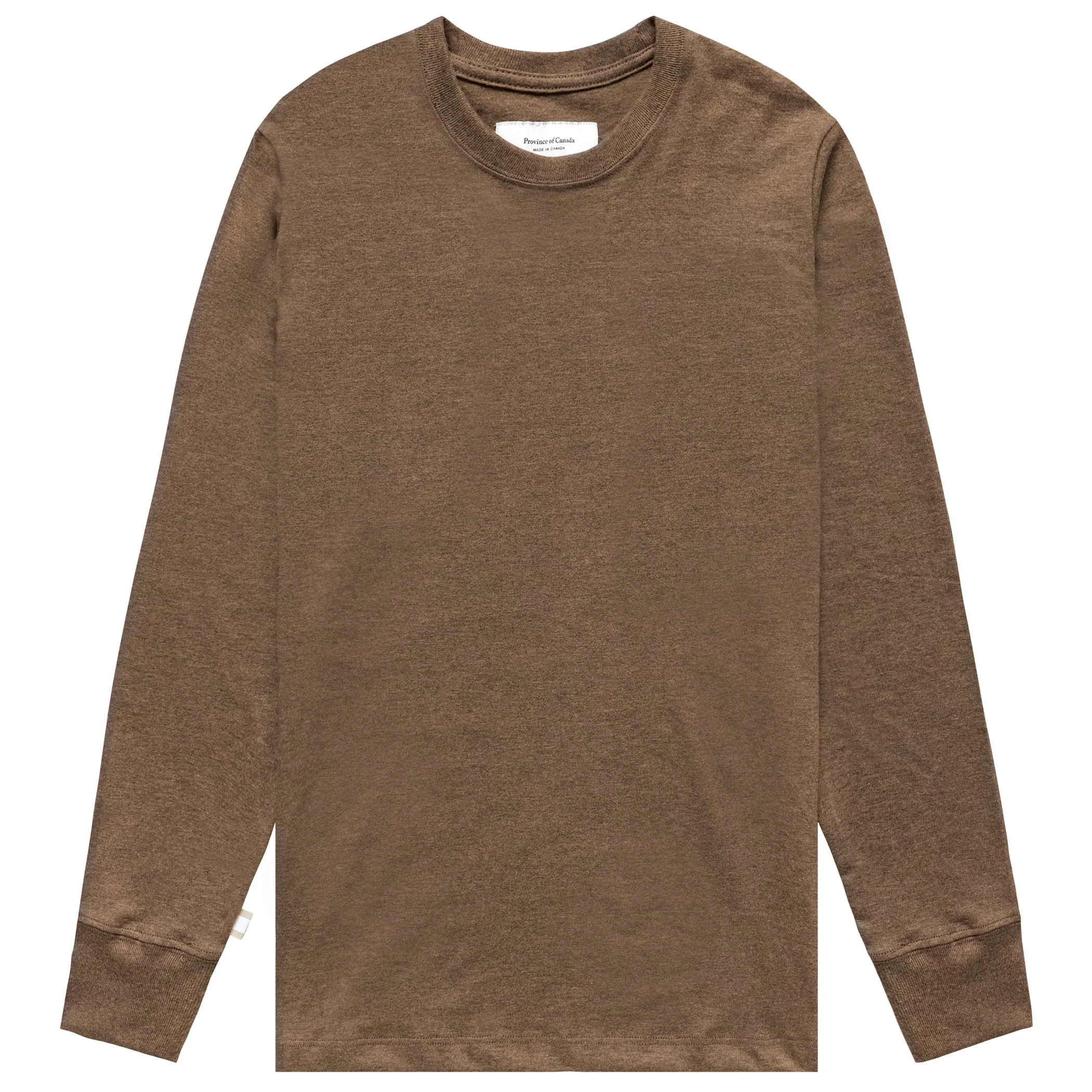 Monday Long Sleeve Tee Heather Brown - Unisex