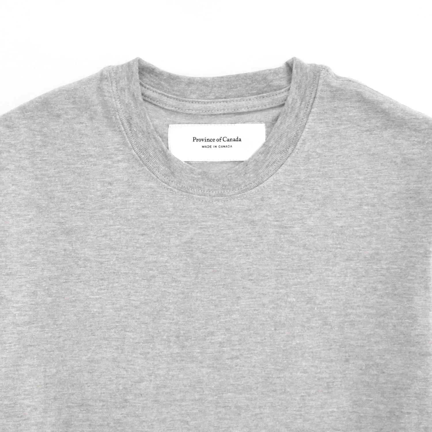 Monday Long Sleeve Tee Heather Grey - Unisex - Image 3