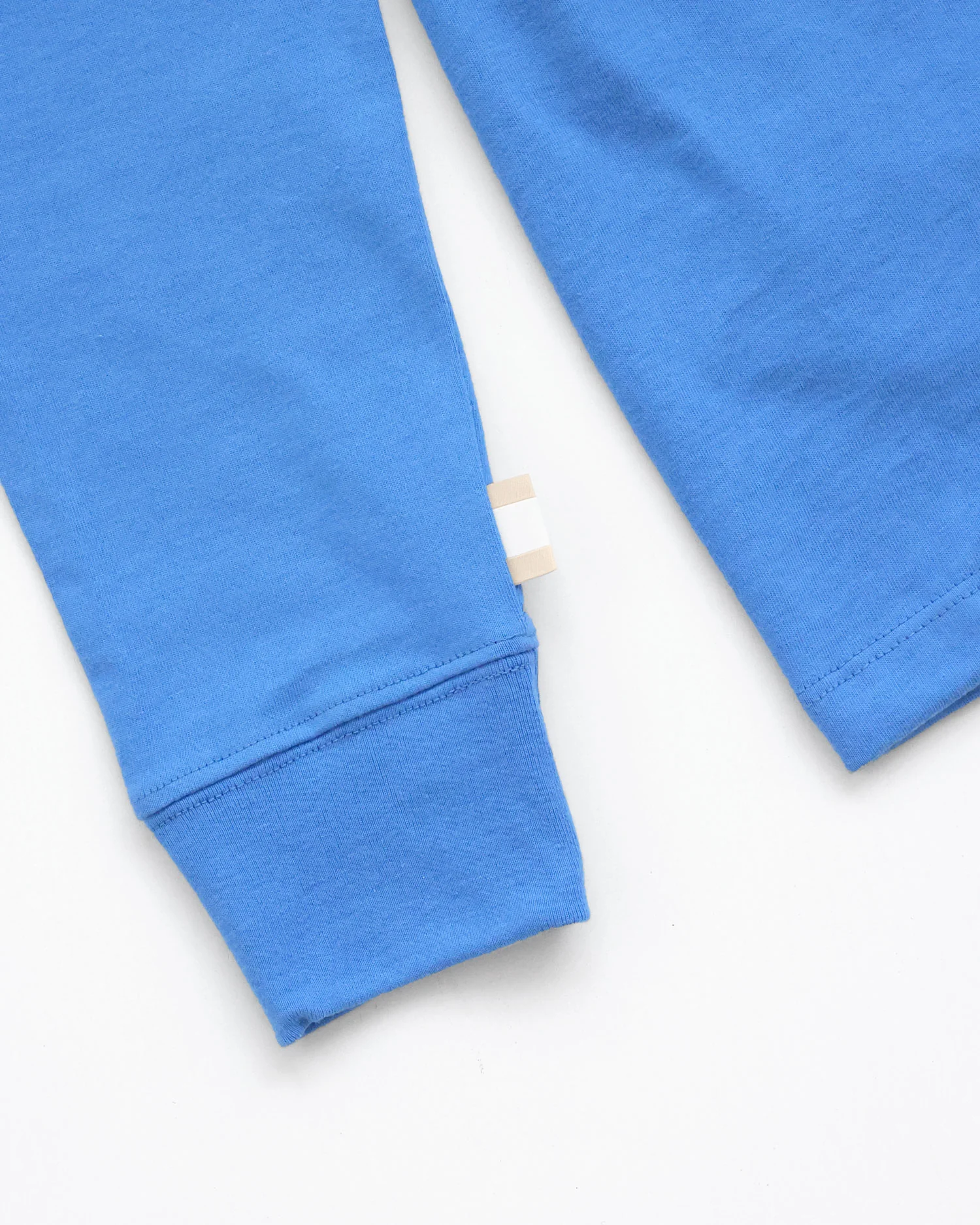 Monday Long Sleeve Tee Super Blue - Unisex - Image 4