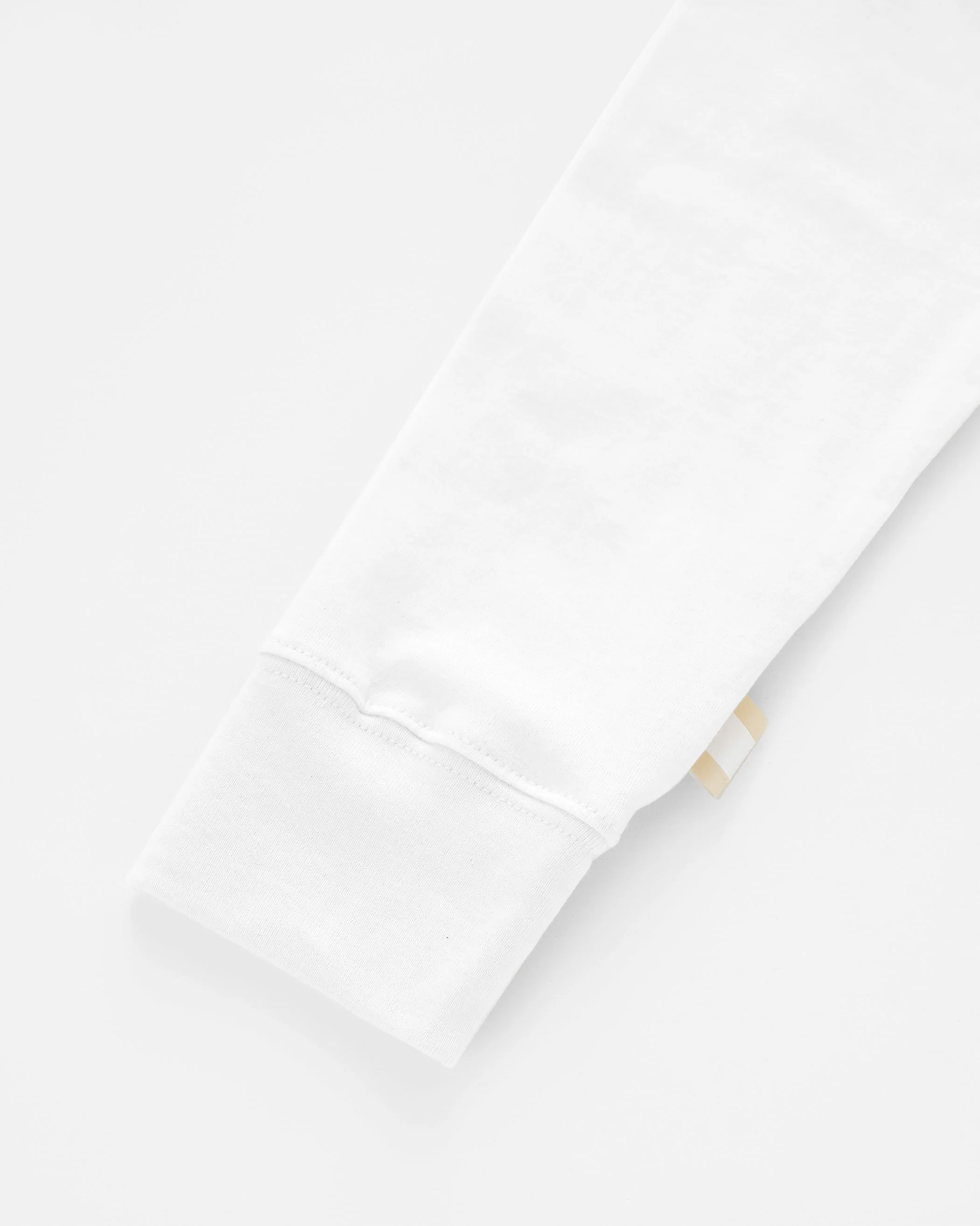 Monday Long Sleeve Tee White - Unisex - Image 5