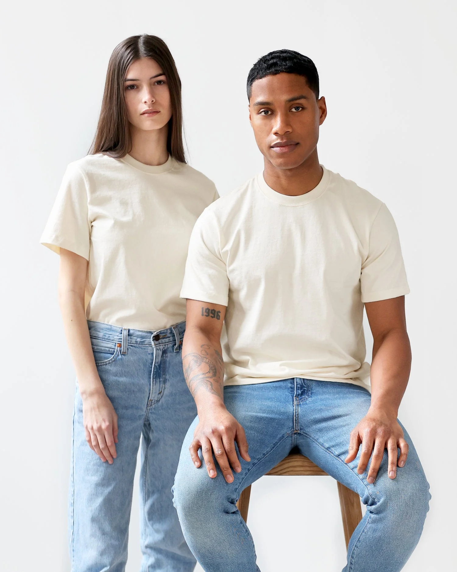 Monday Tee Natural - Unisex - Image 2