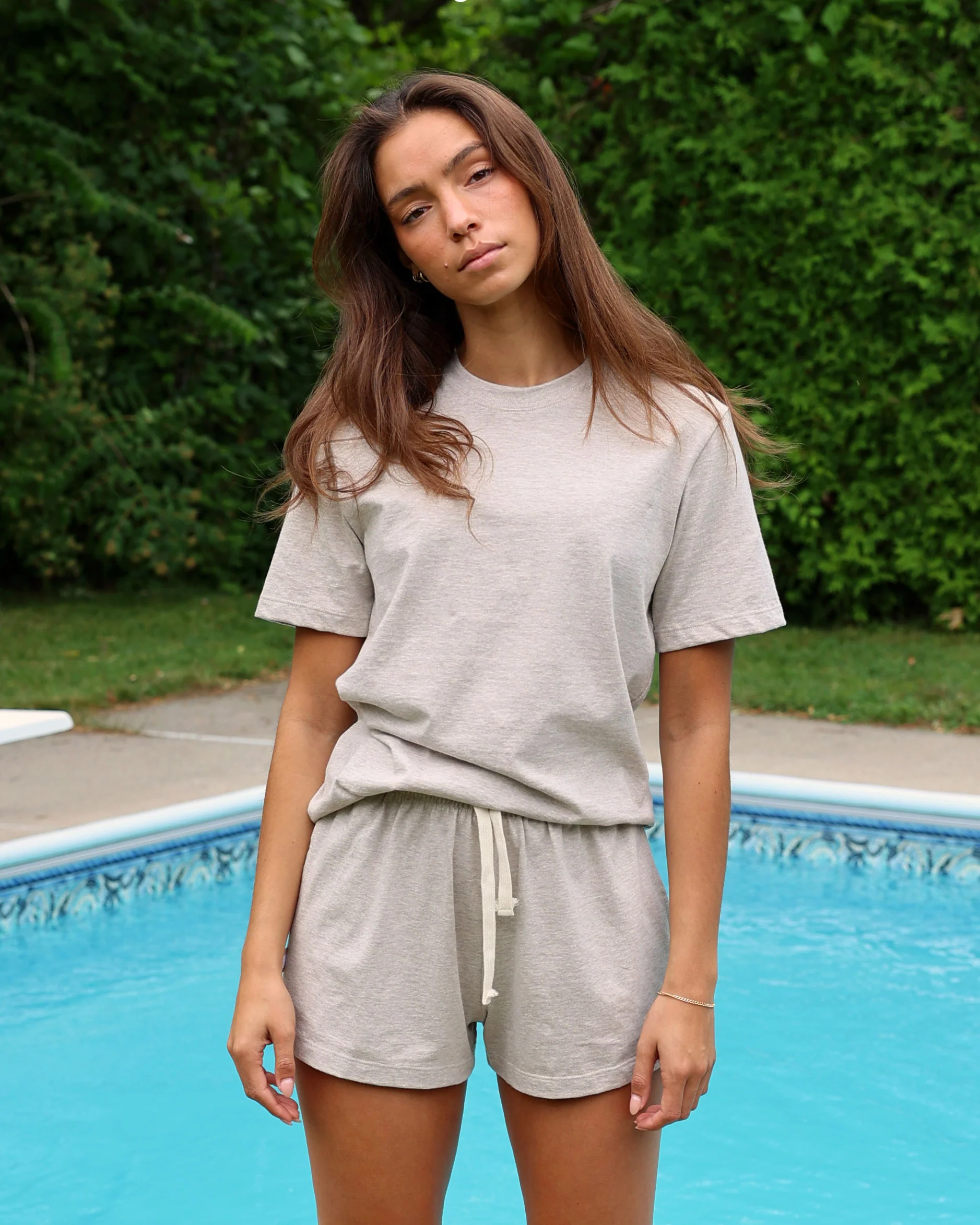 Monday Tee Oatmeal - Unisex - Image 3
