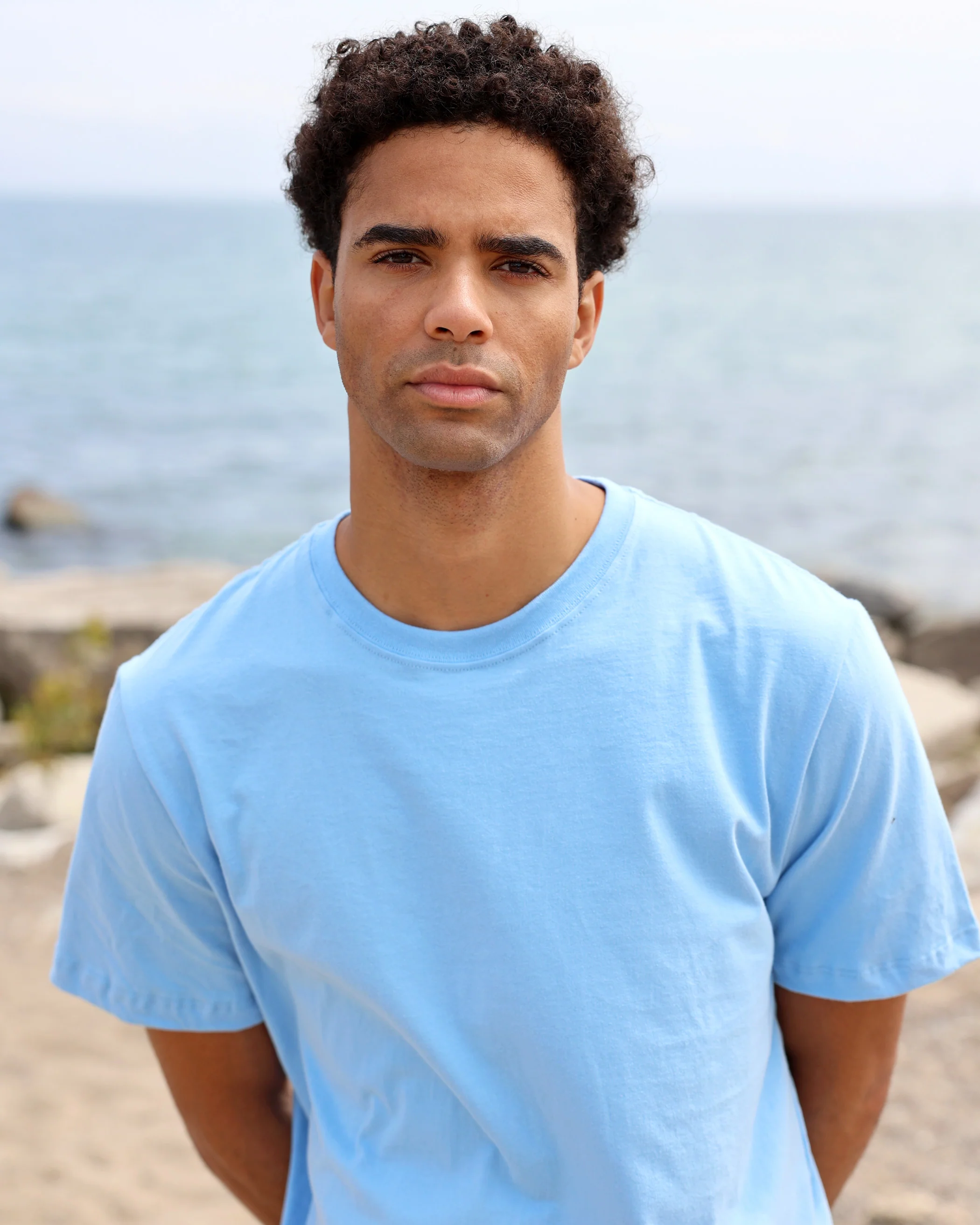 Monday Tee Sky Blue - Unisex - Image 3
