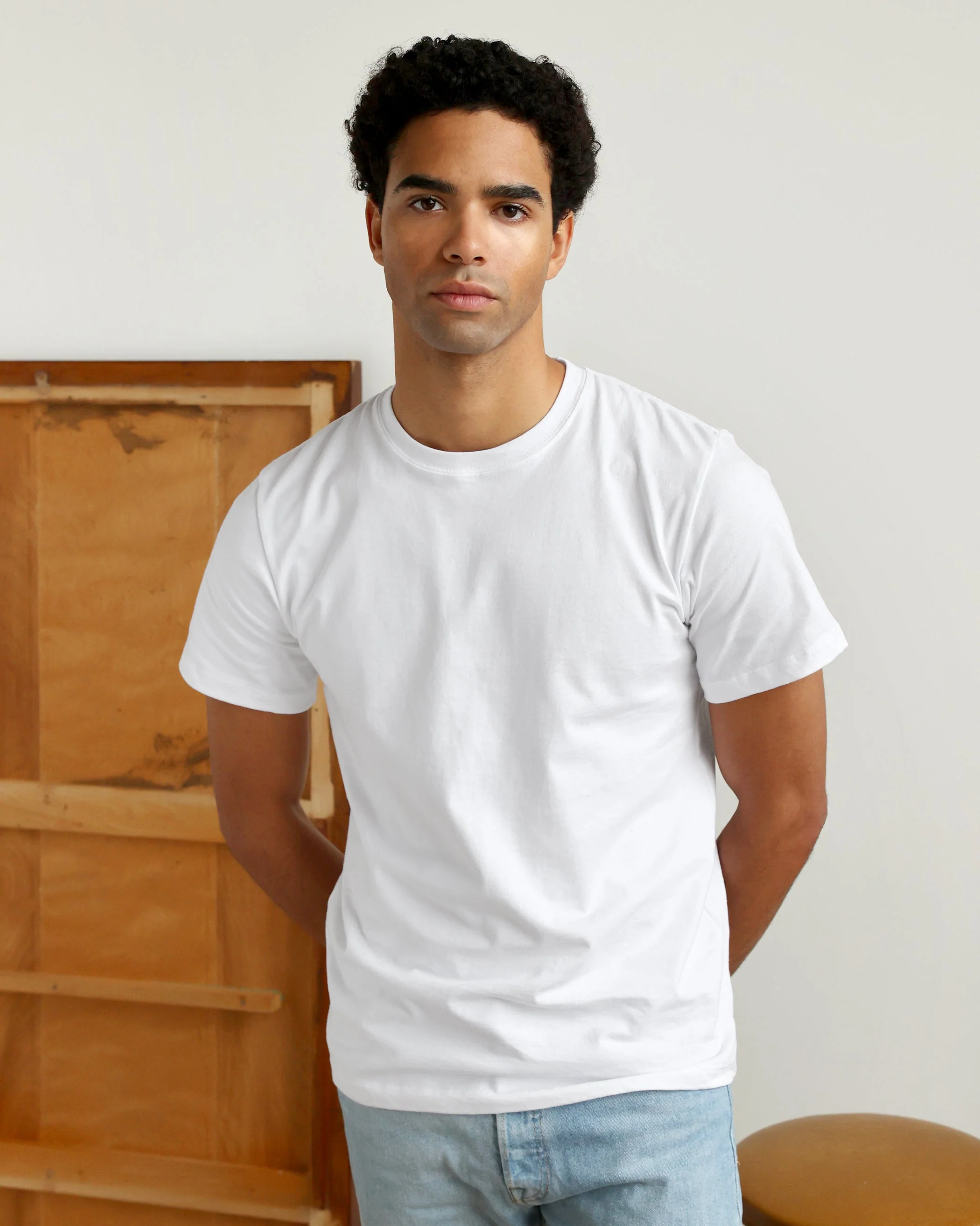 Monday Tee White - Unisex - Image 3