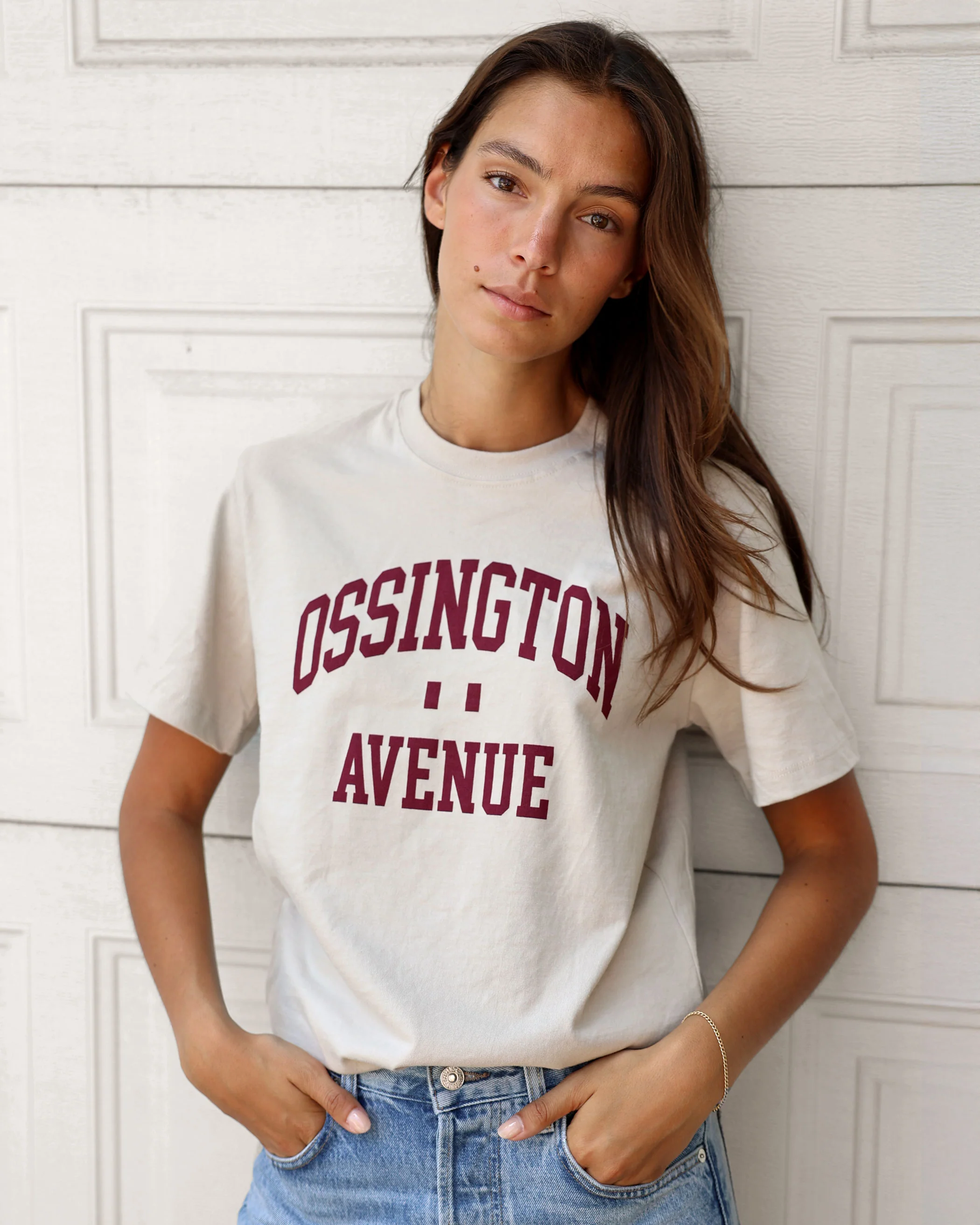 Ossington Tee Putty - Unisex - Image 3