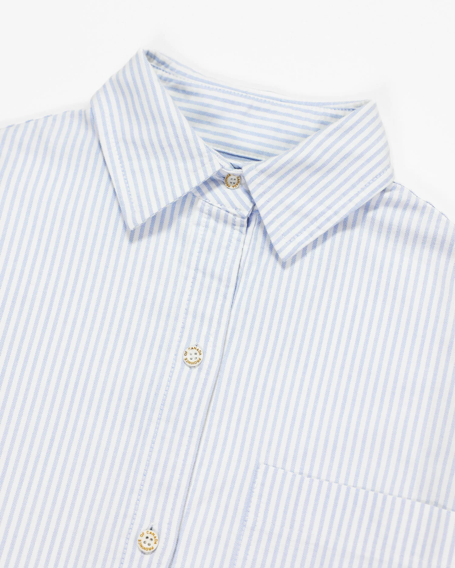 Oxford Stripe Dress Blue - Image 3