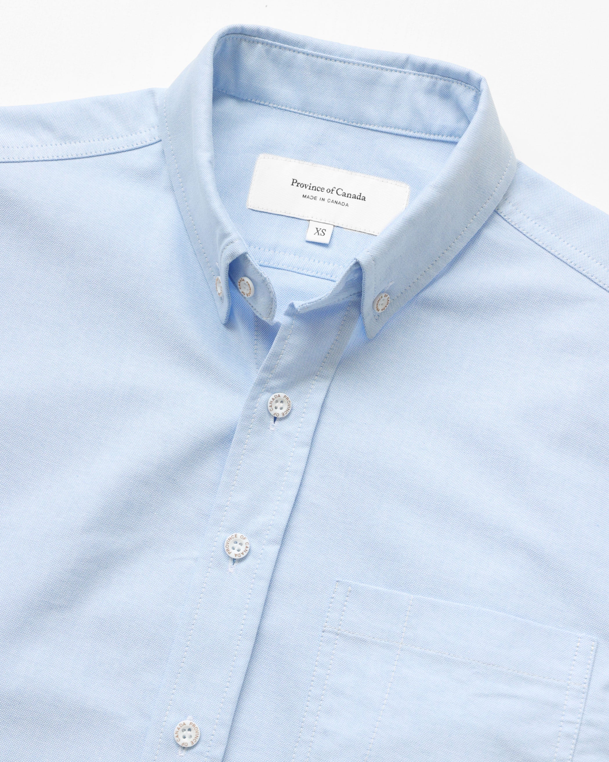 Oxford Shirt Blue - Unisex - Image 6