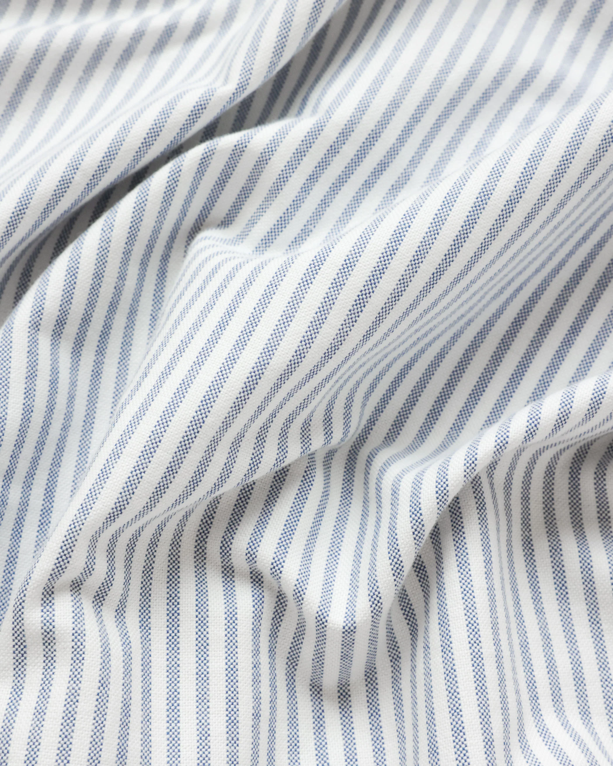 Oxford Stripe Dress Navy - Image 4