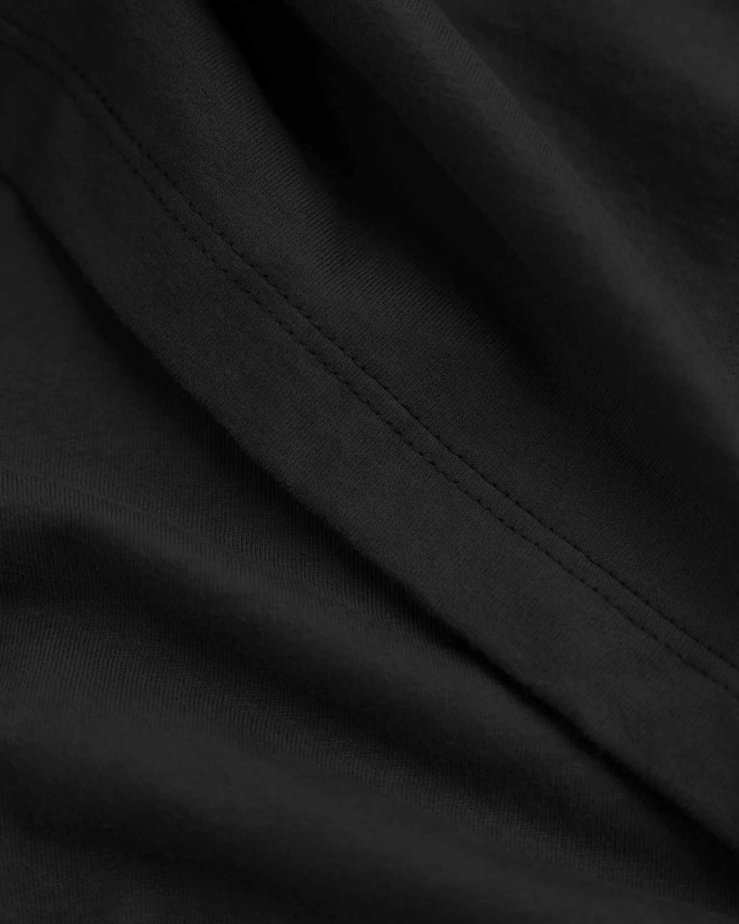 Pocket T-Shirt Dress Black - Image 9
