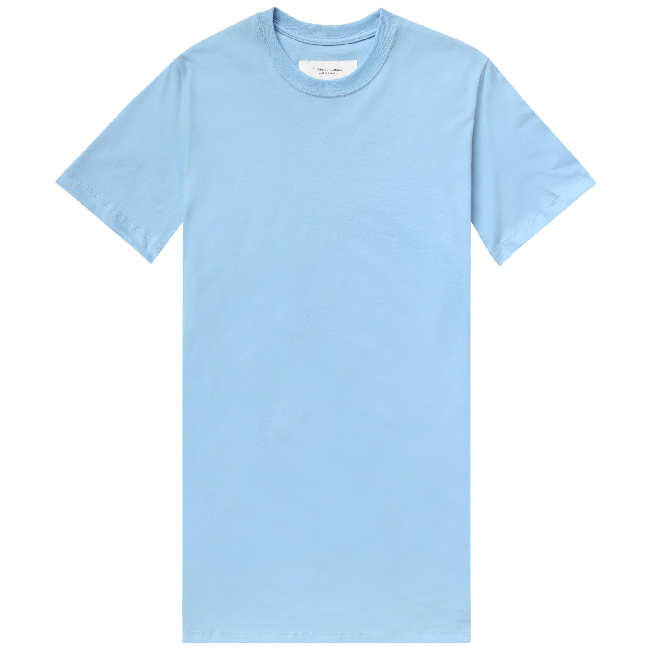 Pocket T-Shirt Dress Sky Blue