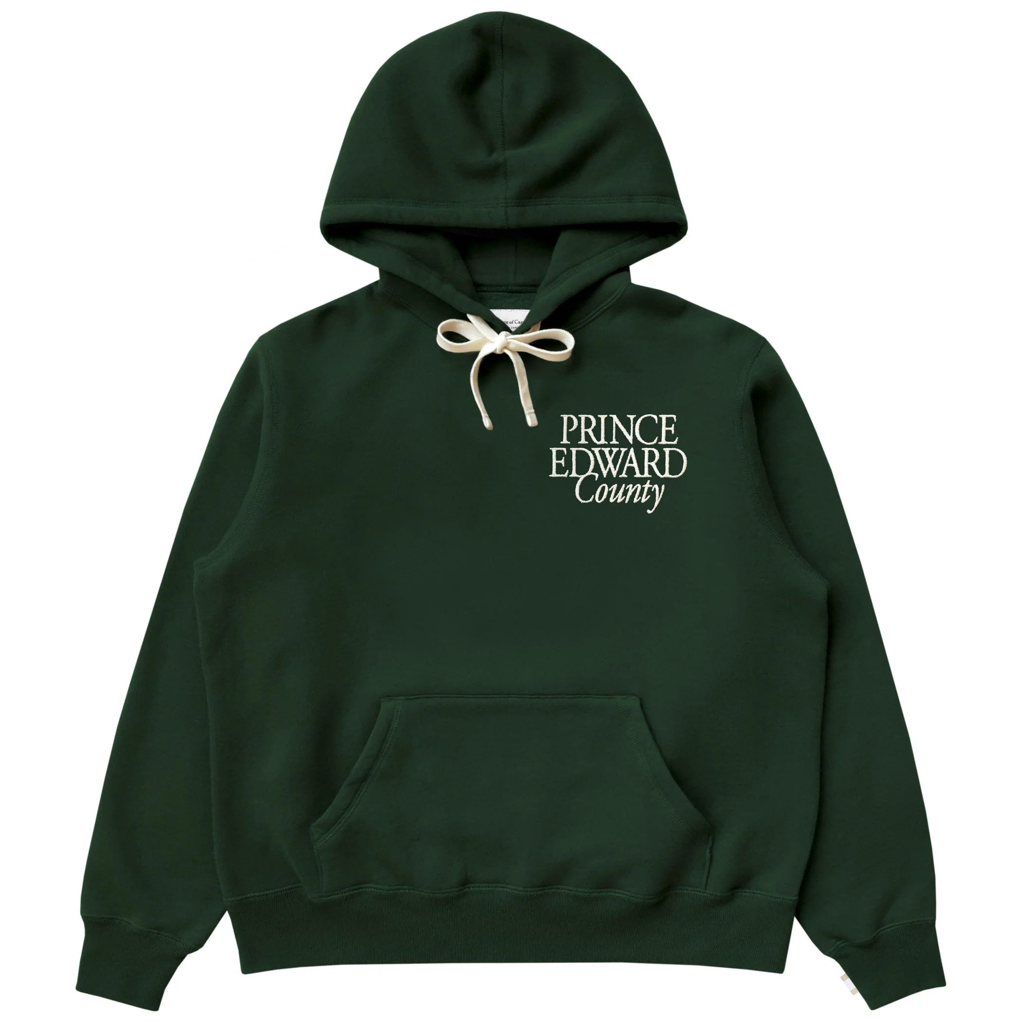 Prince Edward County Fleece Hoodie Forest - Unisex