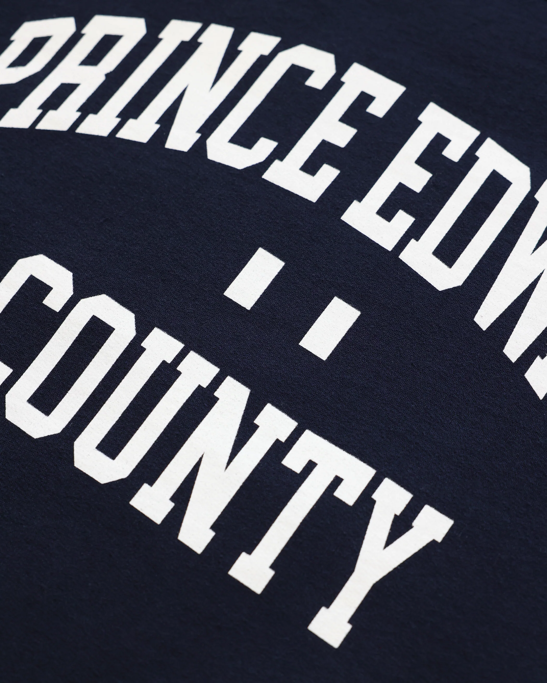 Prince Edward County Fleece Sweatshirt Navy - Unisex - Image 5
