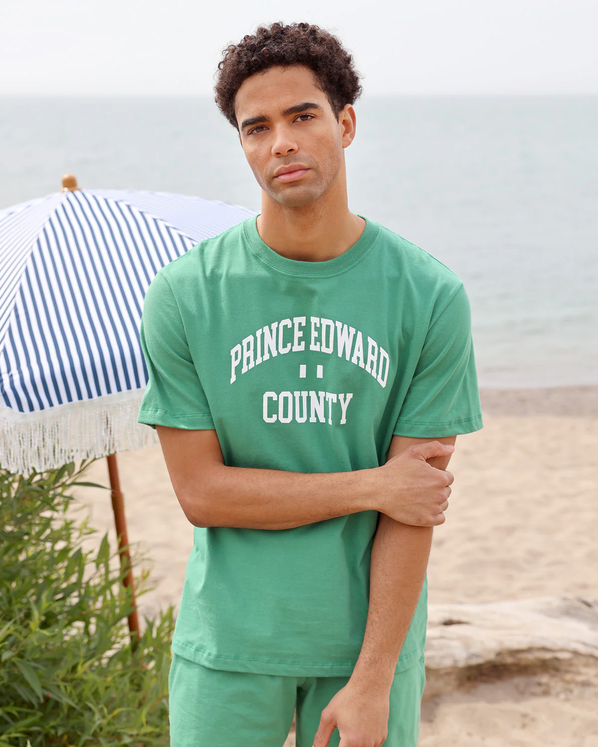 Prince Edward County Tee Green - Unisex - Image 3