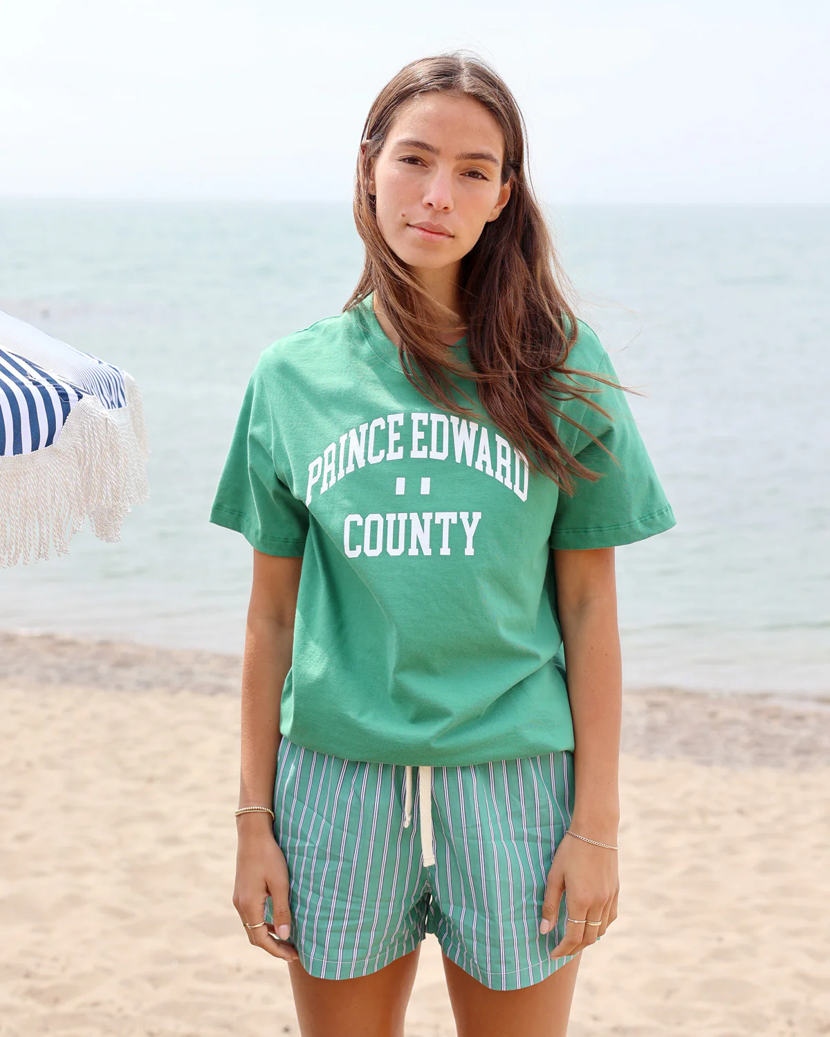 Prince Edward County Tee Green - Unisex - Image 4