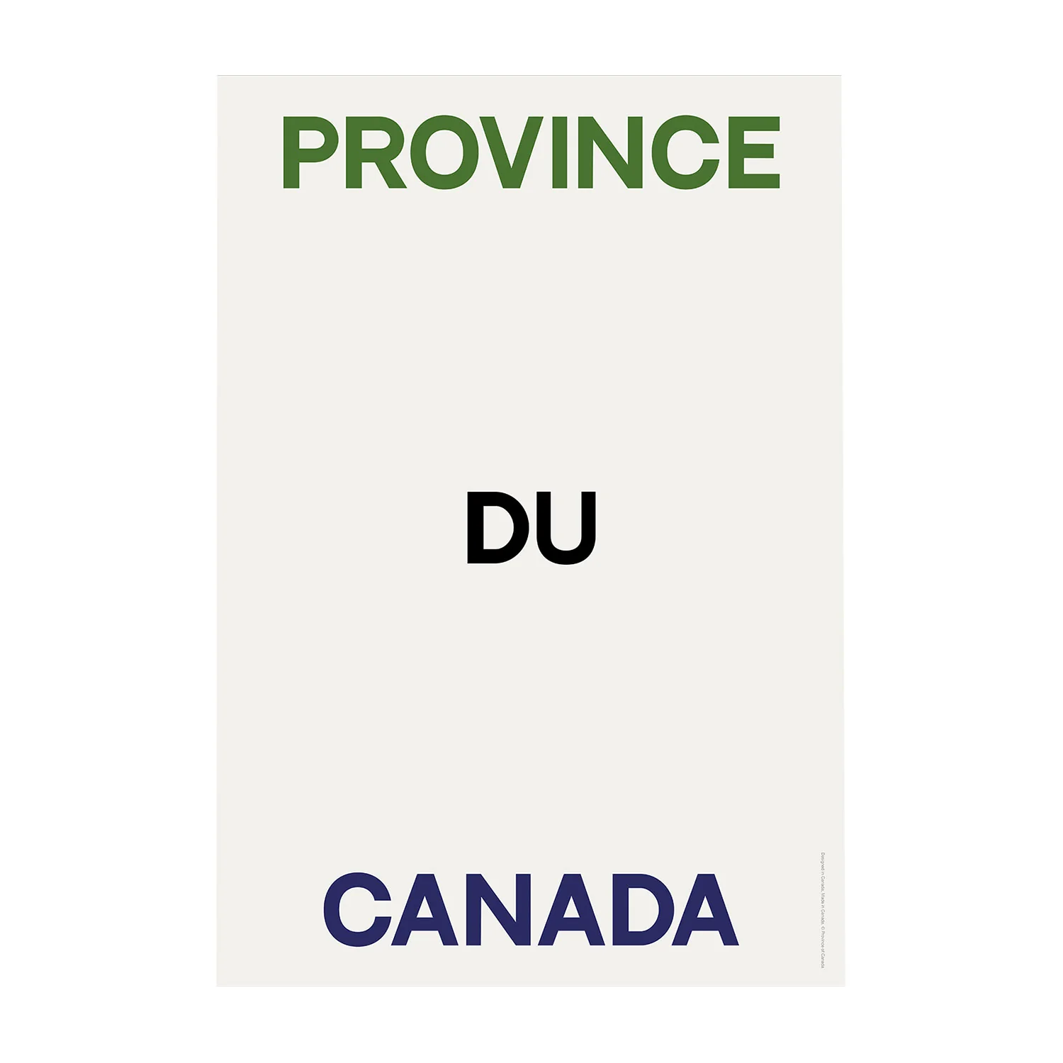 Province du Canada Print - Image 6