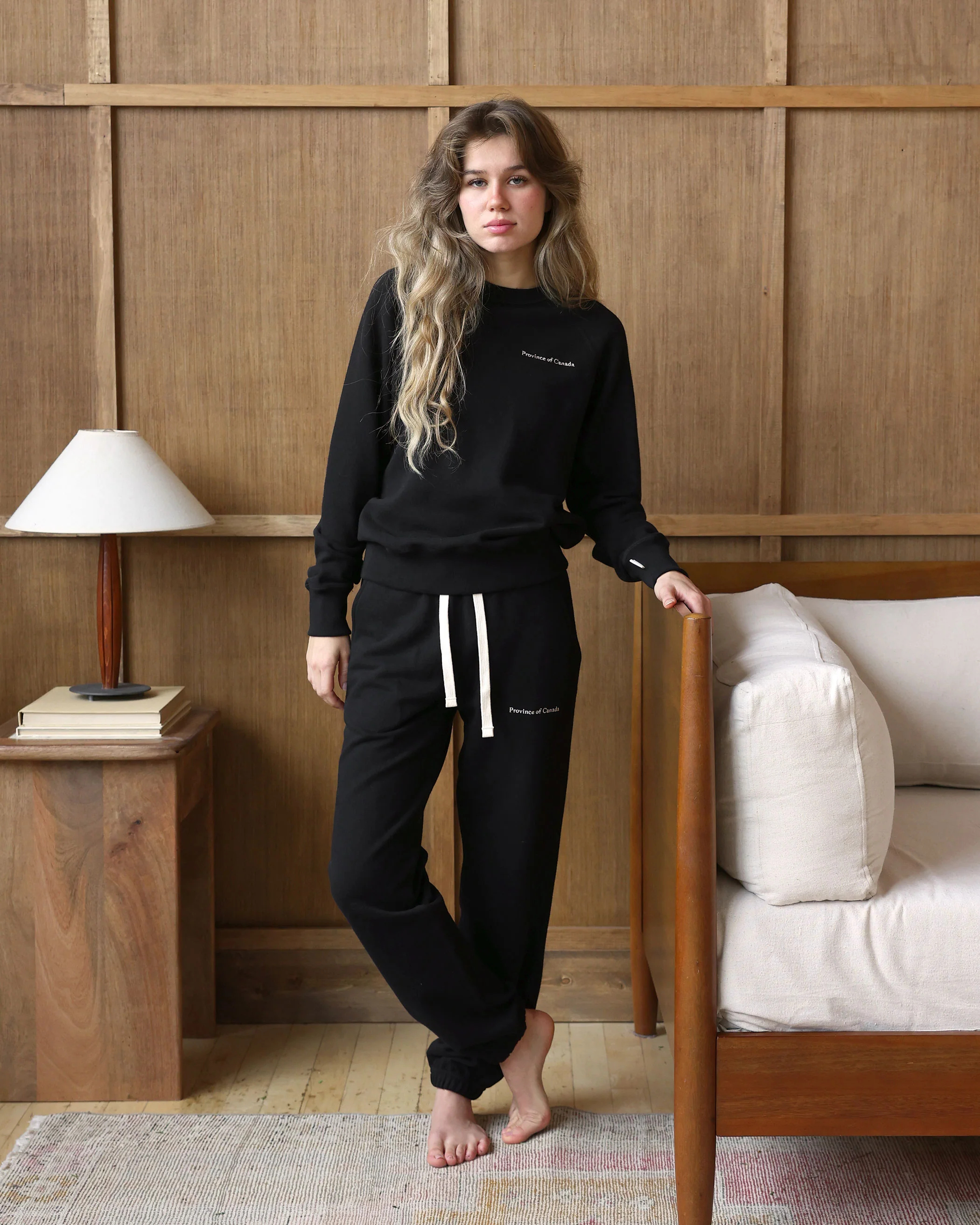 Relaxed French Terry Sweatpant Black - Unisex - Image 3